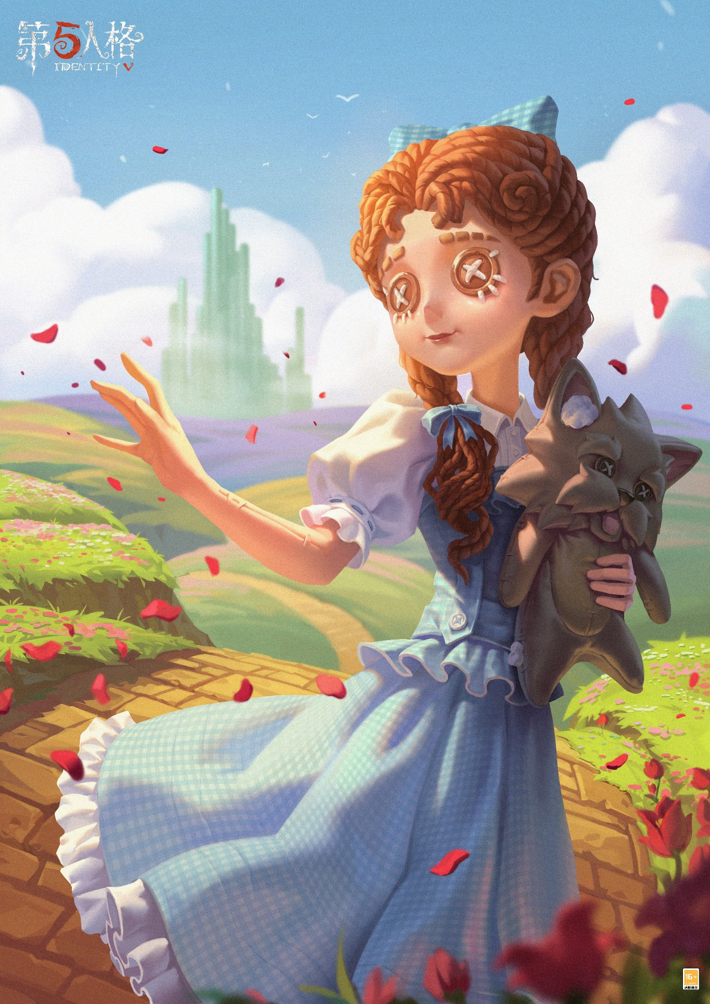 Poster of Little Girl's deduction star as Dorothy in the Wizard of Oz.