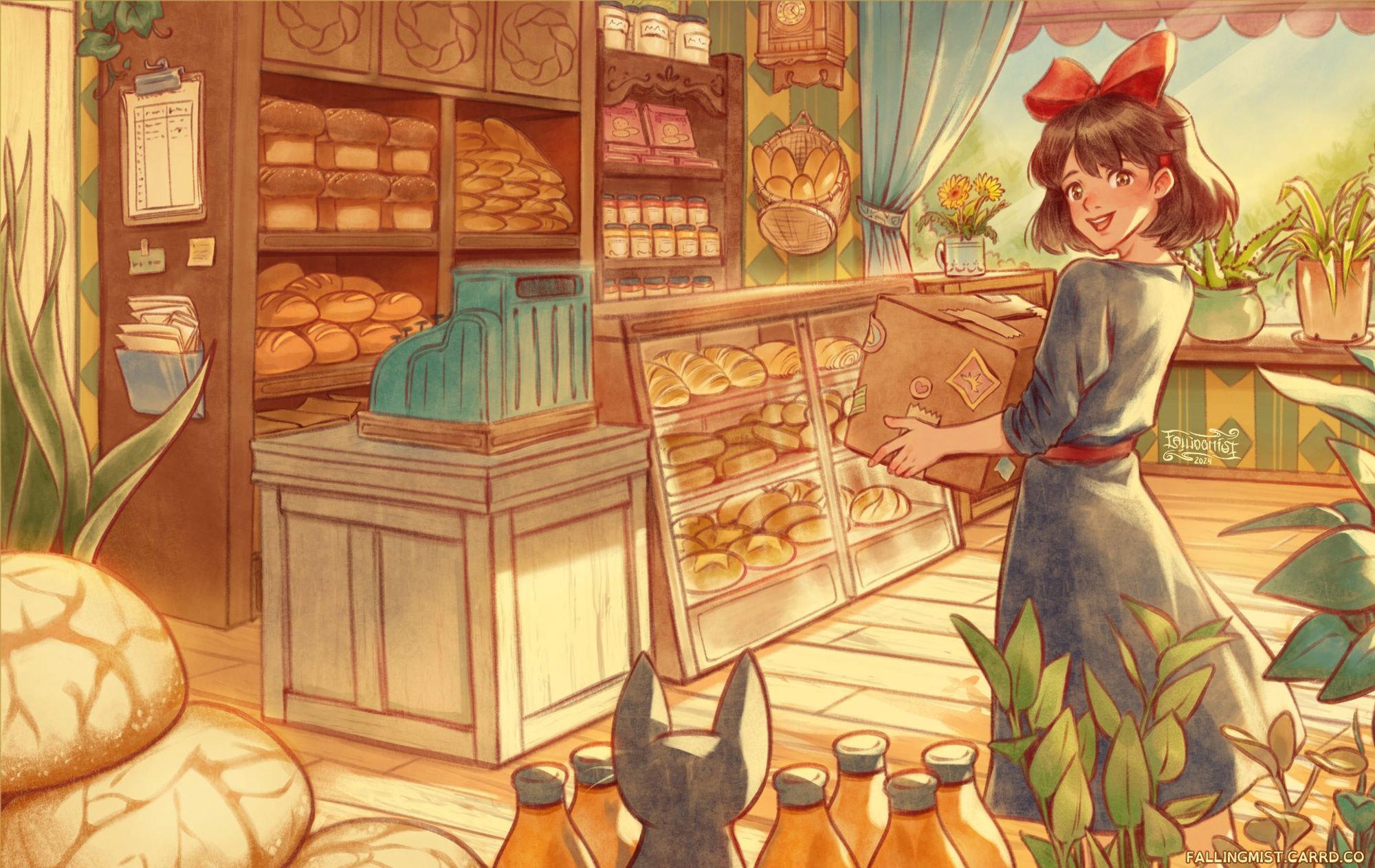 Kiki's Delivery Service bakery