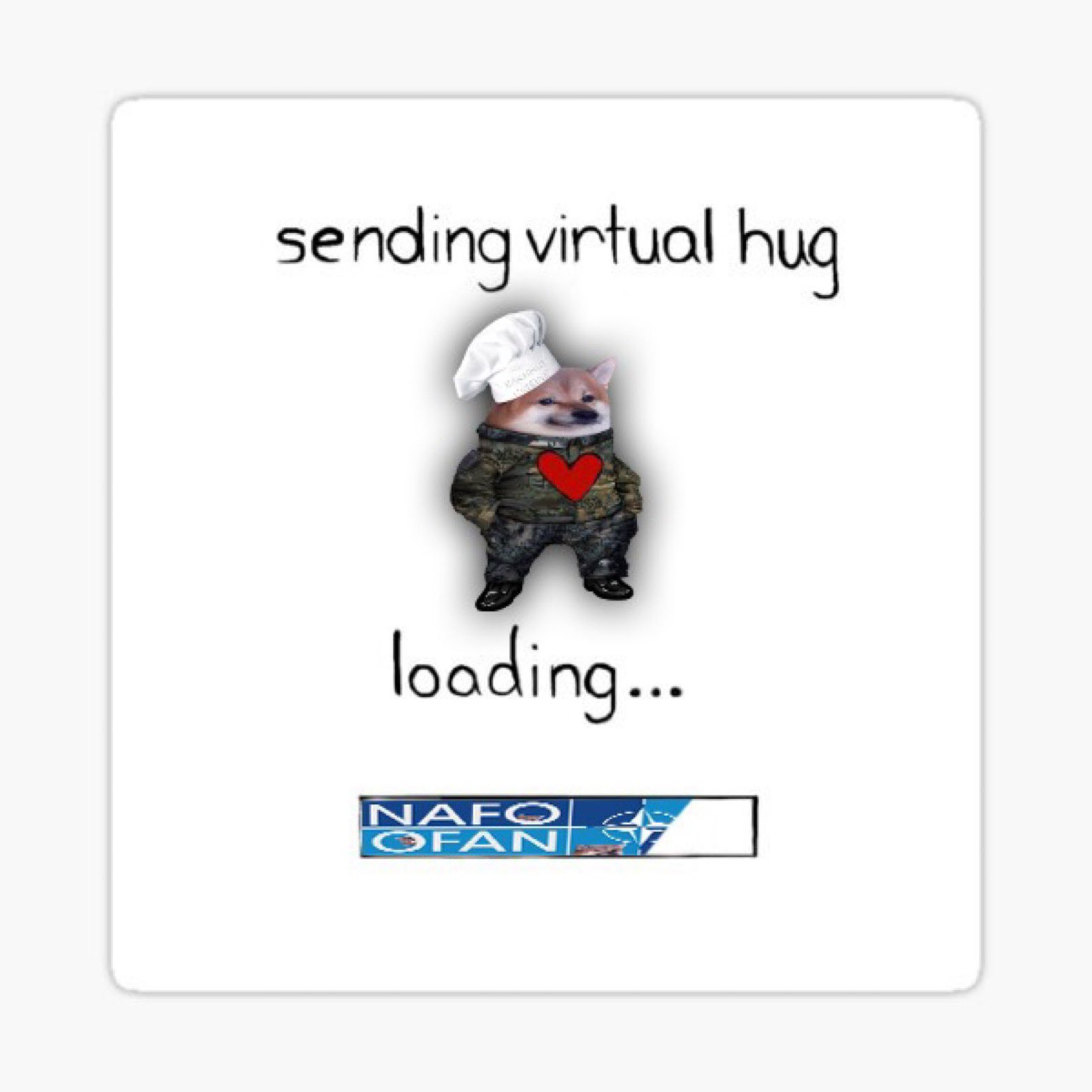 sending virtual hug