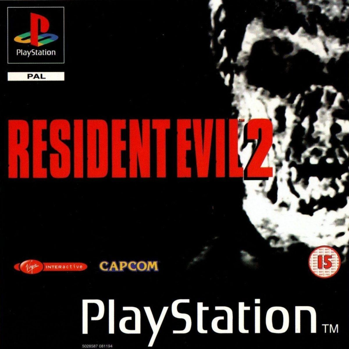 Resident Evil 2 PS1 PAL cover