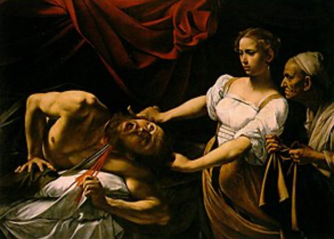 judith beheading holofernes painting