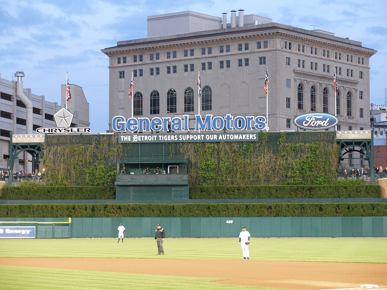 Comerica field batters eye