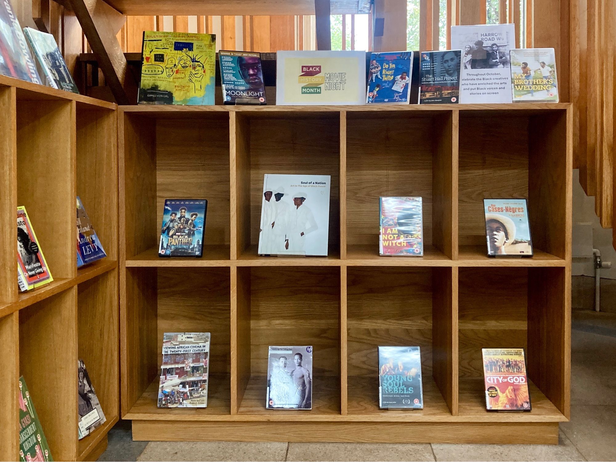 Film and art display to celebrate Black History Month.