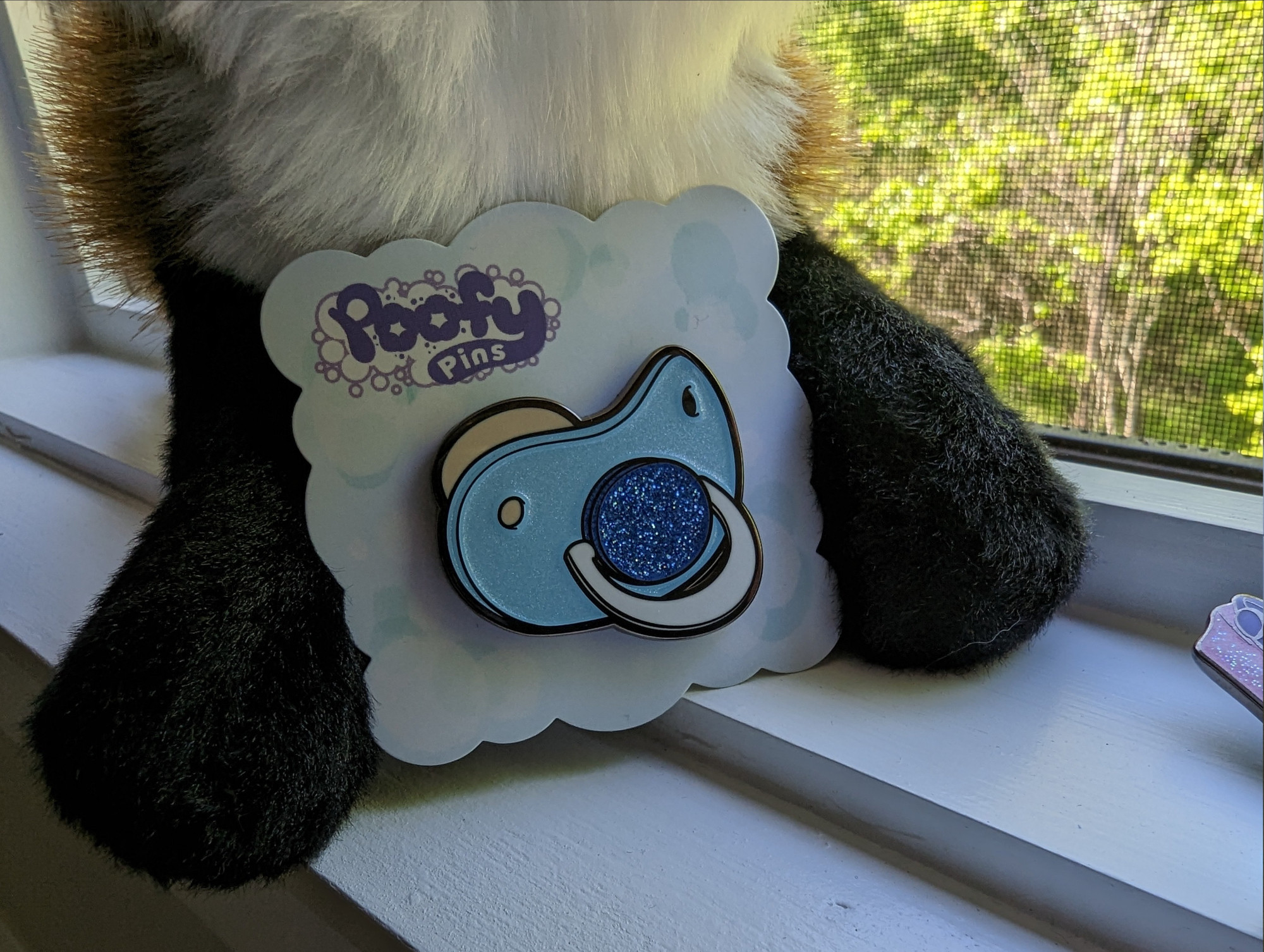 Use code "SCRITCHPOOF" for 10% off at Poofy Pins~!