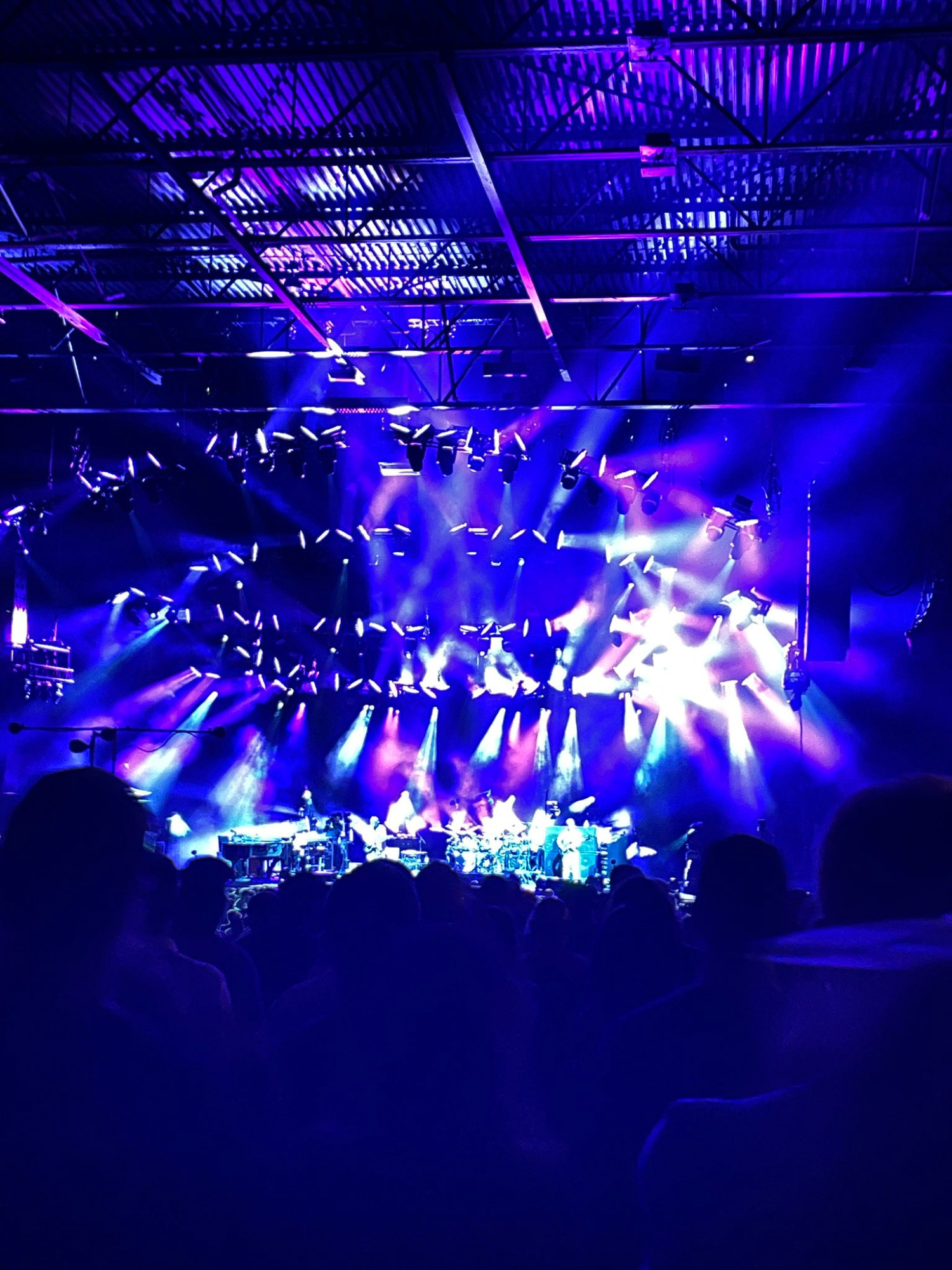 Lights at Phish show