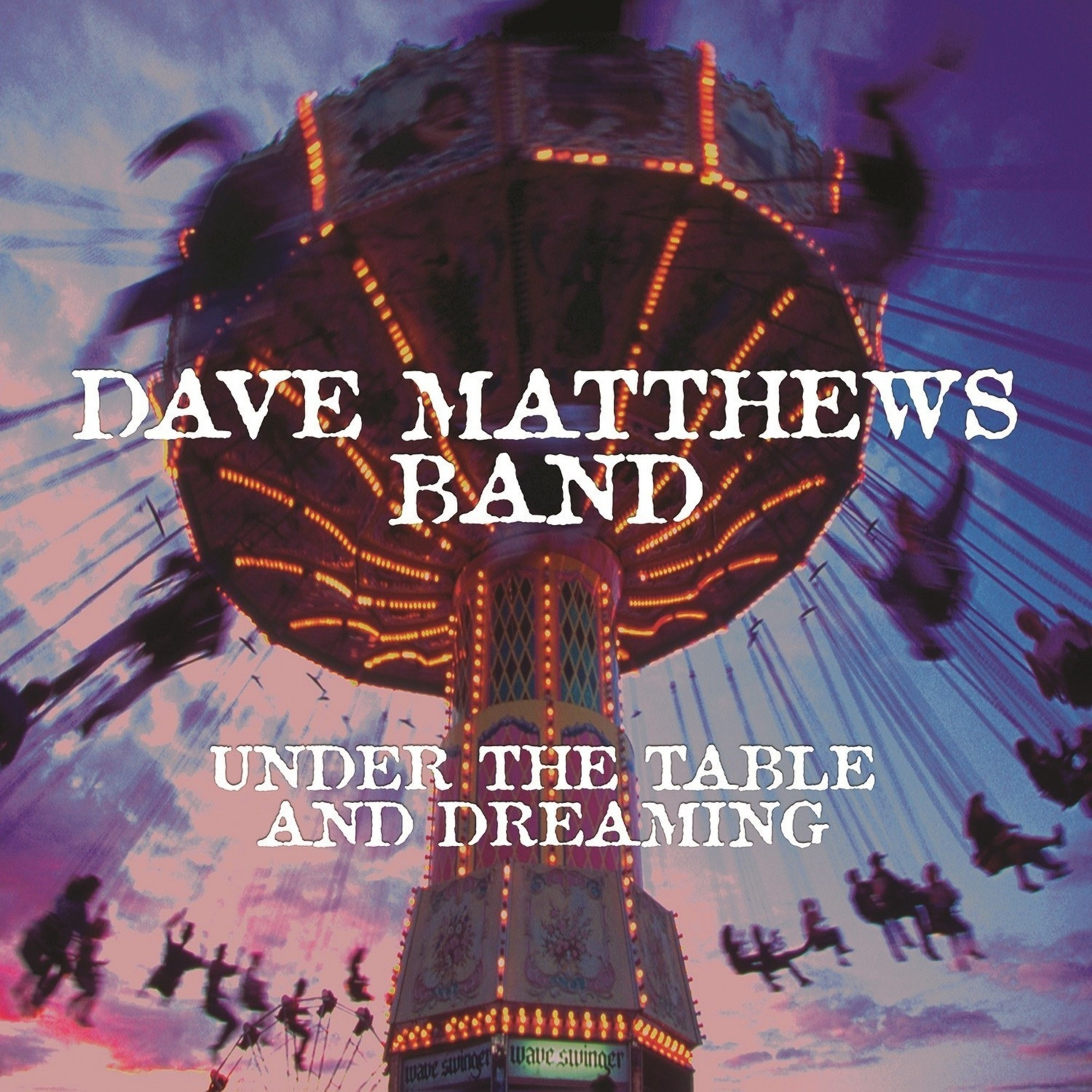 Photo of the cover of Dave Matthews Band's debut album "Under the Table and Dreaming"