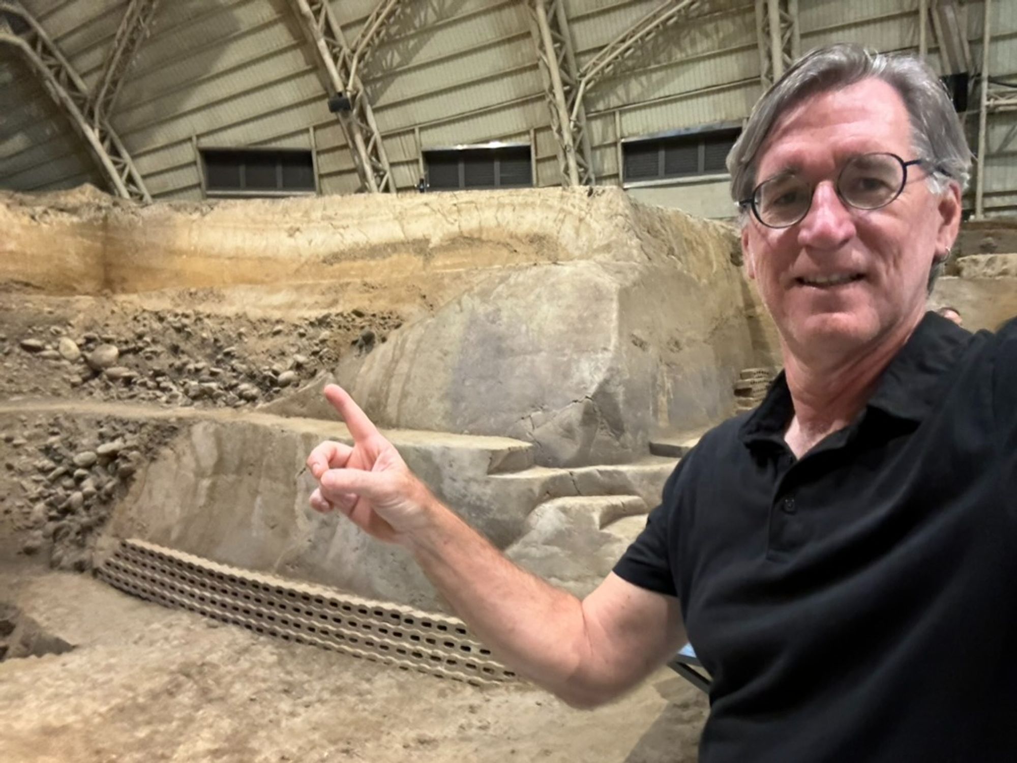 The trench today, at the ChiChi Earthquake Trench Museum in Taiwan - absolutely spectacular!