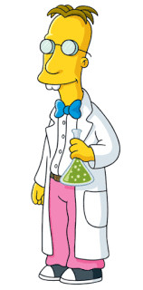 Dr Frink from the Simpsons