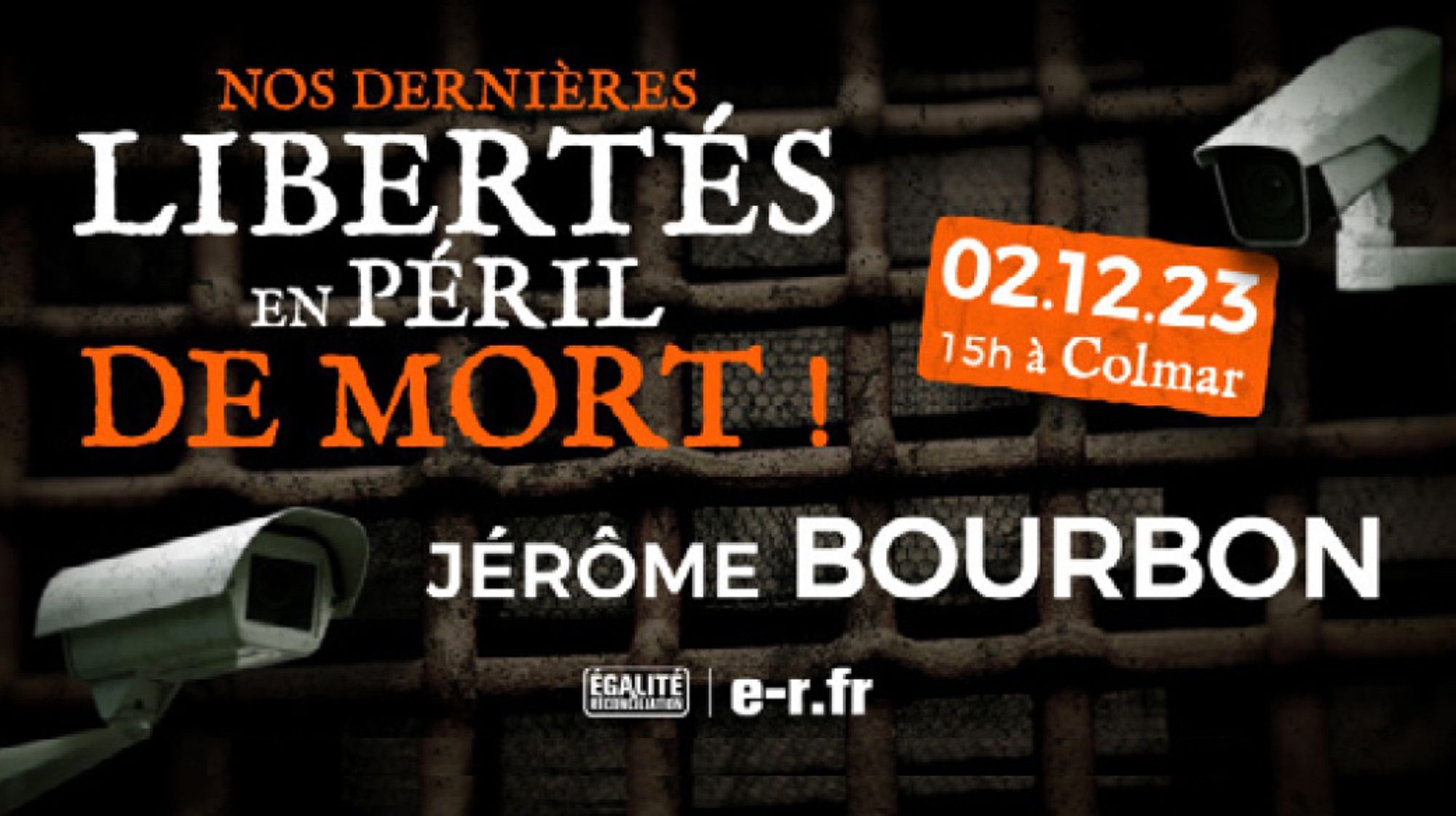 Alain Soral organise la conférence de Jérôme Bourbon / Rivarol à Colmar... Contre l’antisémitisme et pour notre sécurité, il faut interdire ce rassemblement.
Si vous voulez participer à cette alerte, rendez-vous sur notre compte X et diffusez la demande d’interdiction. Merci.