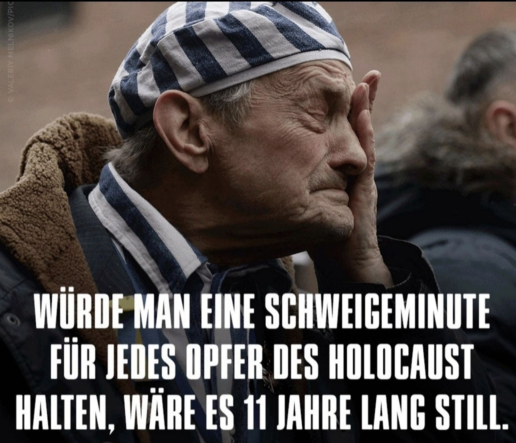 Bild mit Holocaustüberlebendem