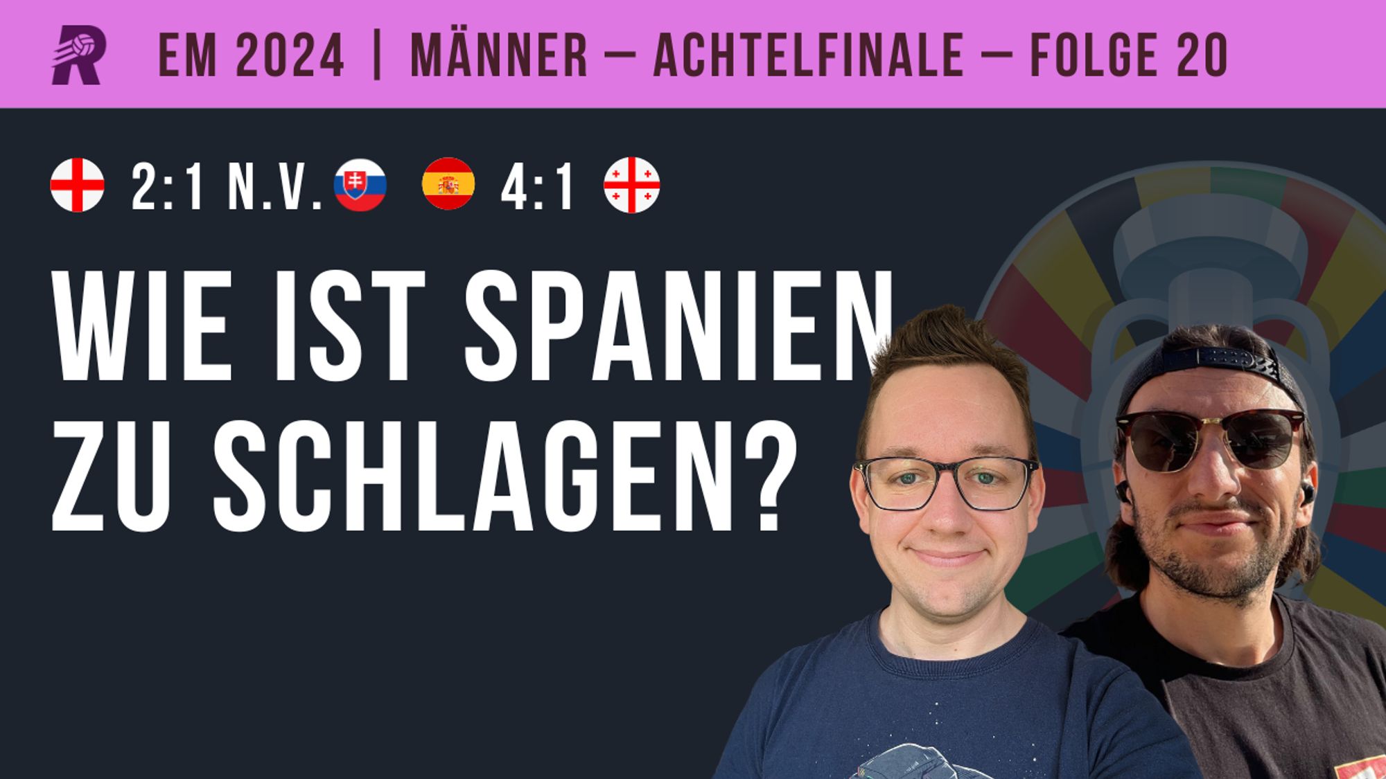 Thumbnail der neuen Folge mit dem Titel "Wie ist Spanien zu schlagen?"