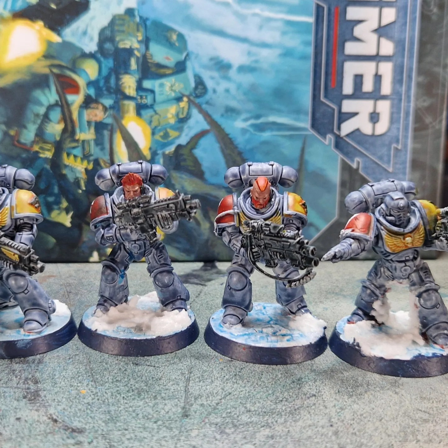 A space wolf intercessor