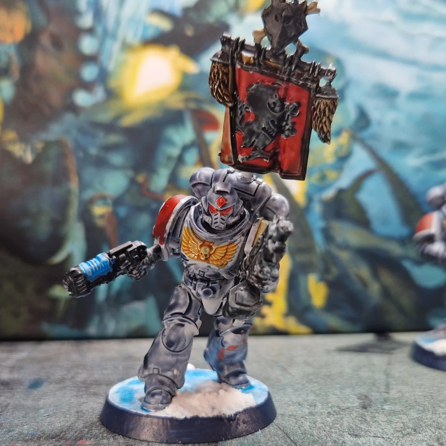 A space wolf intercessor