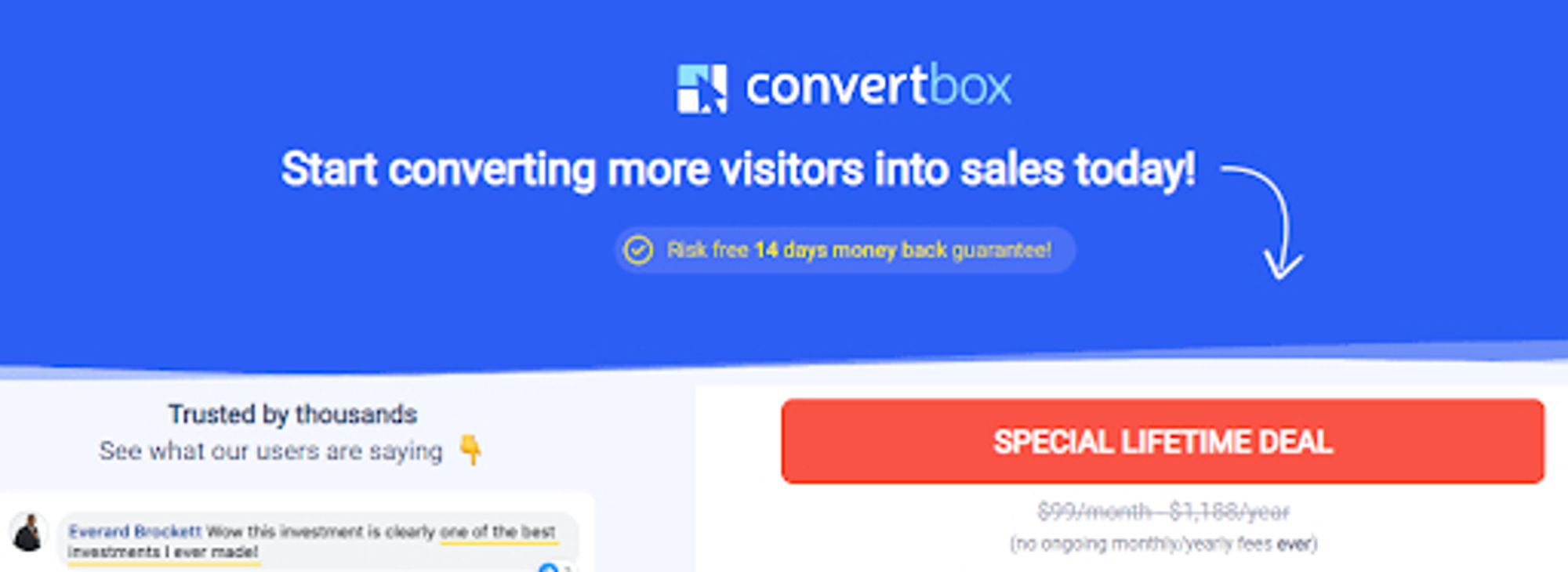 Unlock $100 Off ConvertBox – Drive More Sales with Personalized Messaging