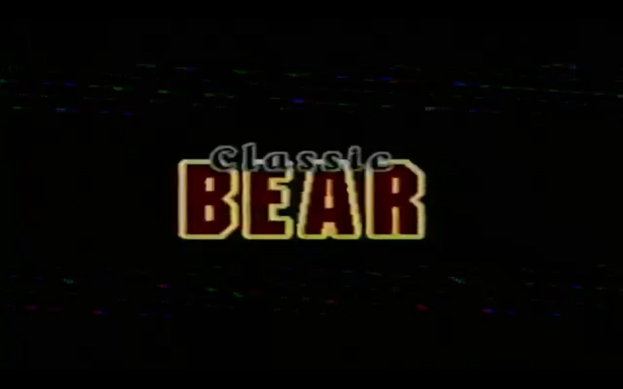 Main title for Classic Bear on VHS from 1995.