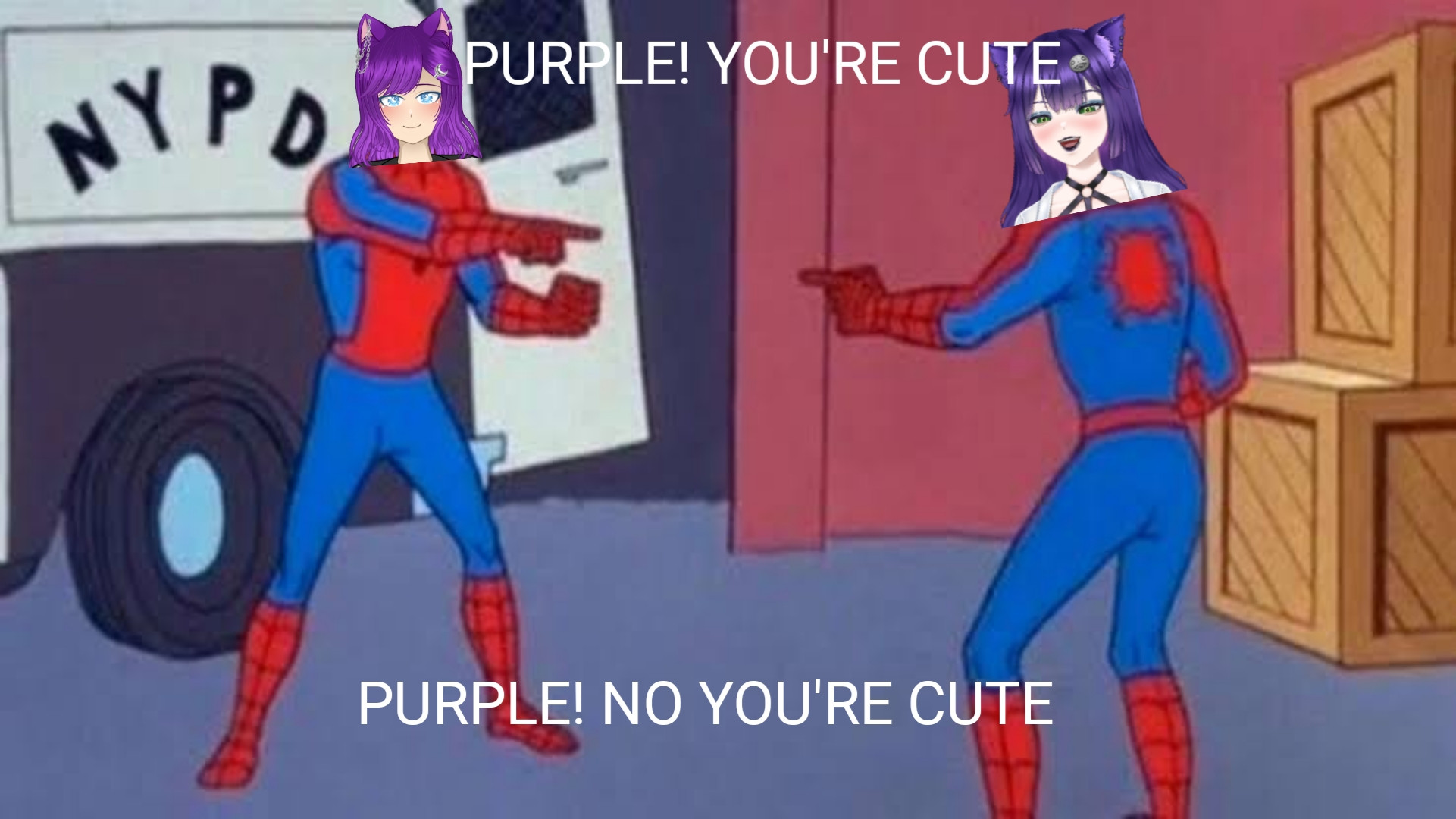 What can I say except your purple 