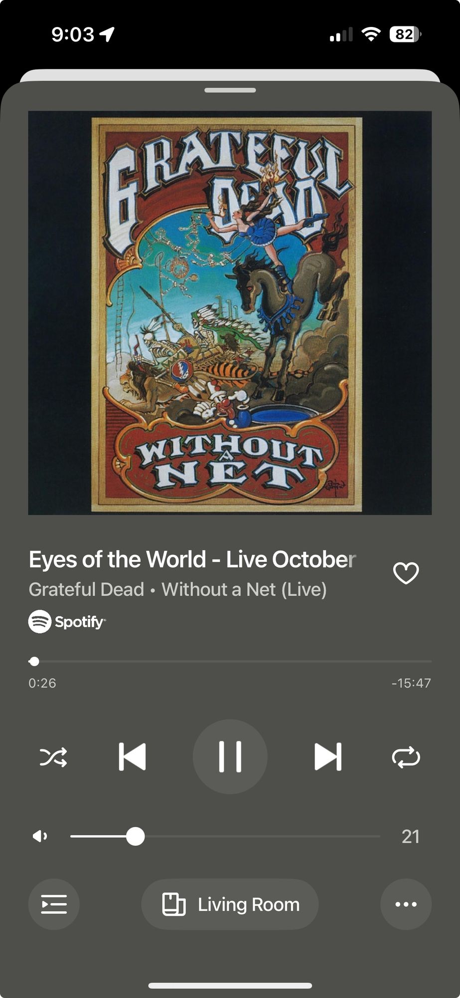 Eyes of the World from Without a Net by the Grateful Dead 