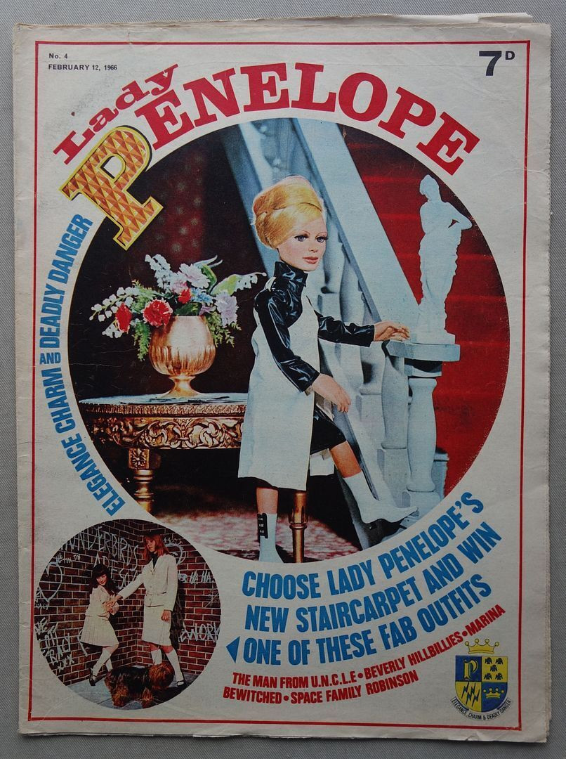 Cover of Lady Penelope issue 4 from 1966.