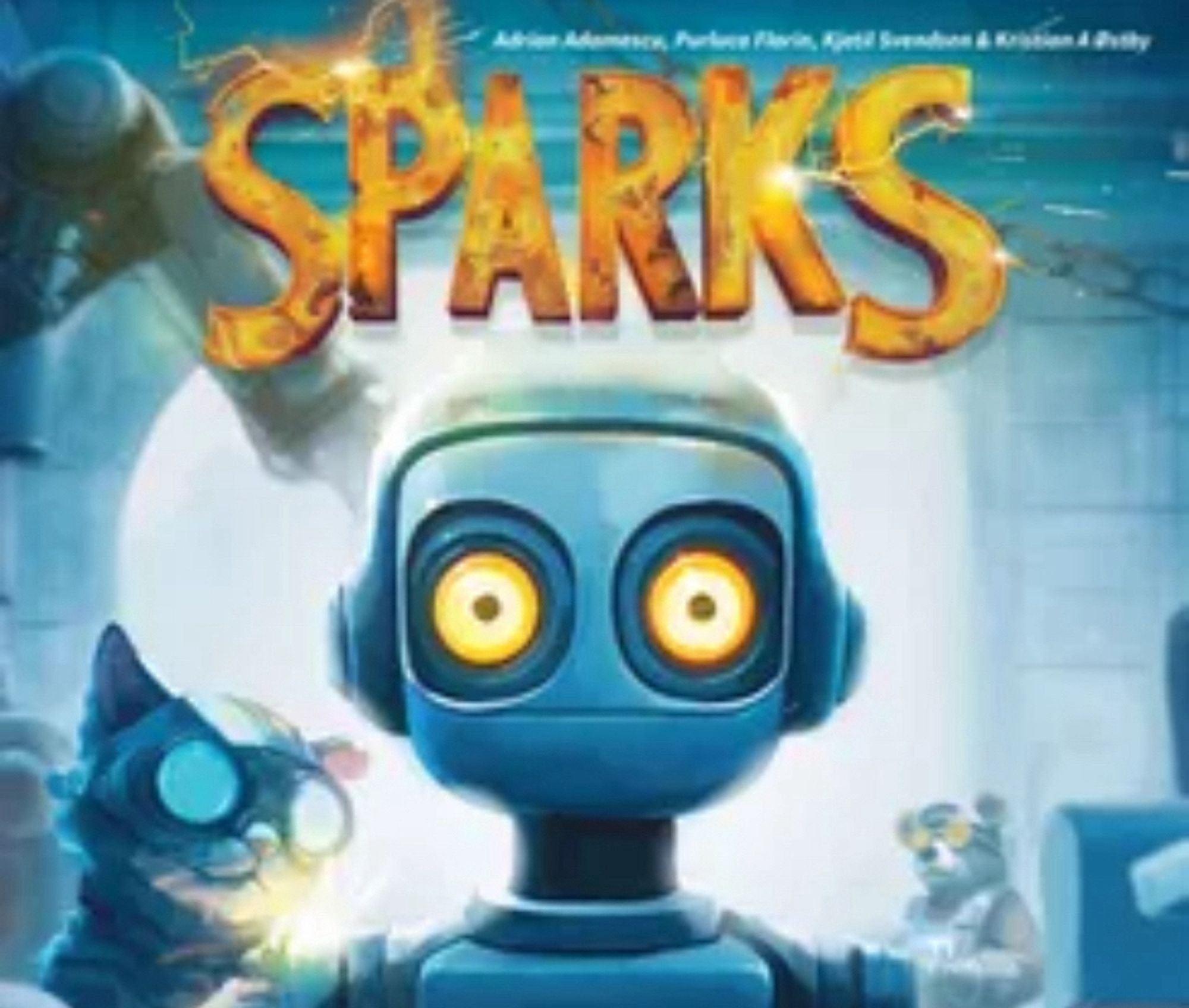 Box cover art for Sparks board game