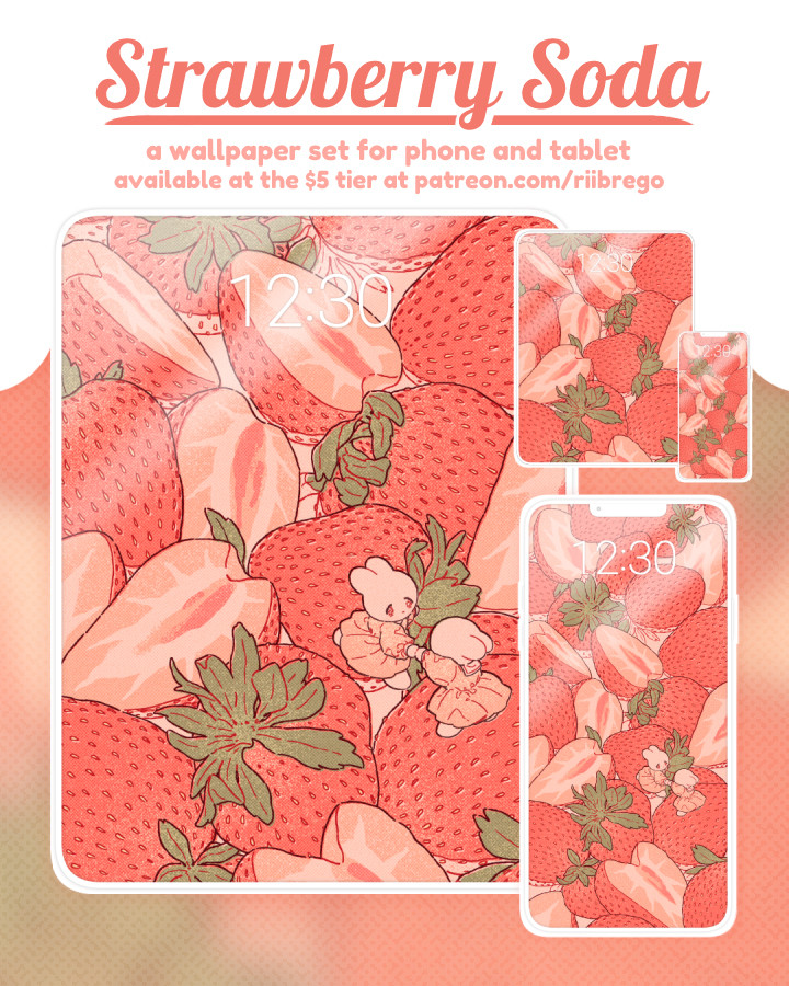 A promotional image for a digital wallpaper set