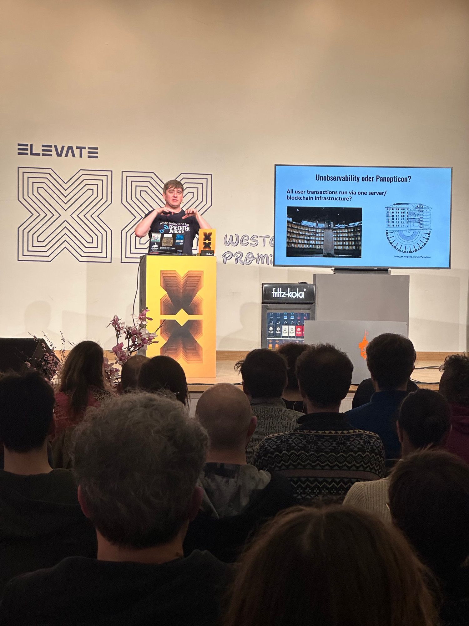 Thomas Lohninger, Netzpolitischer Abend, Elevate Festival 2024