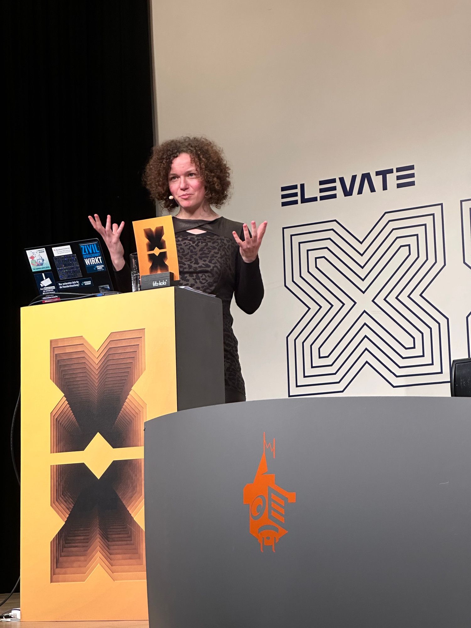 Adele Siegl, Netzpolitischer Abend, Elevate Festival 2024