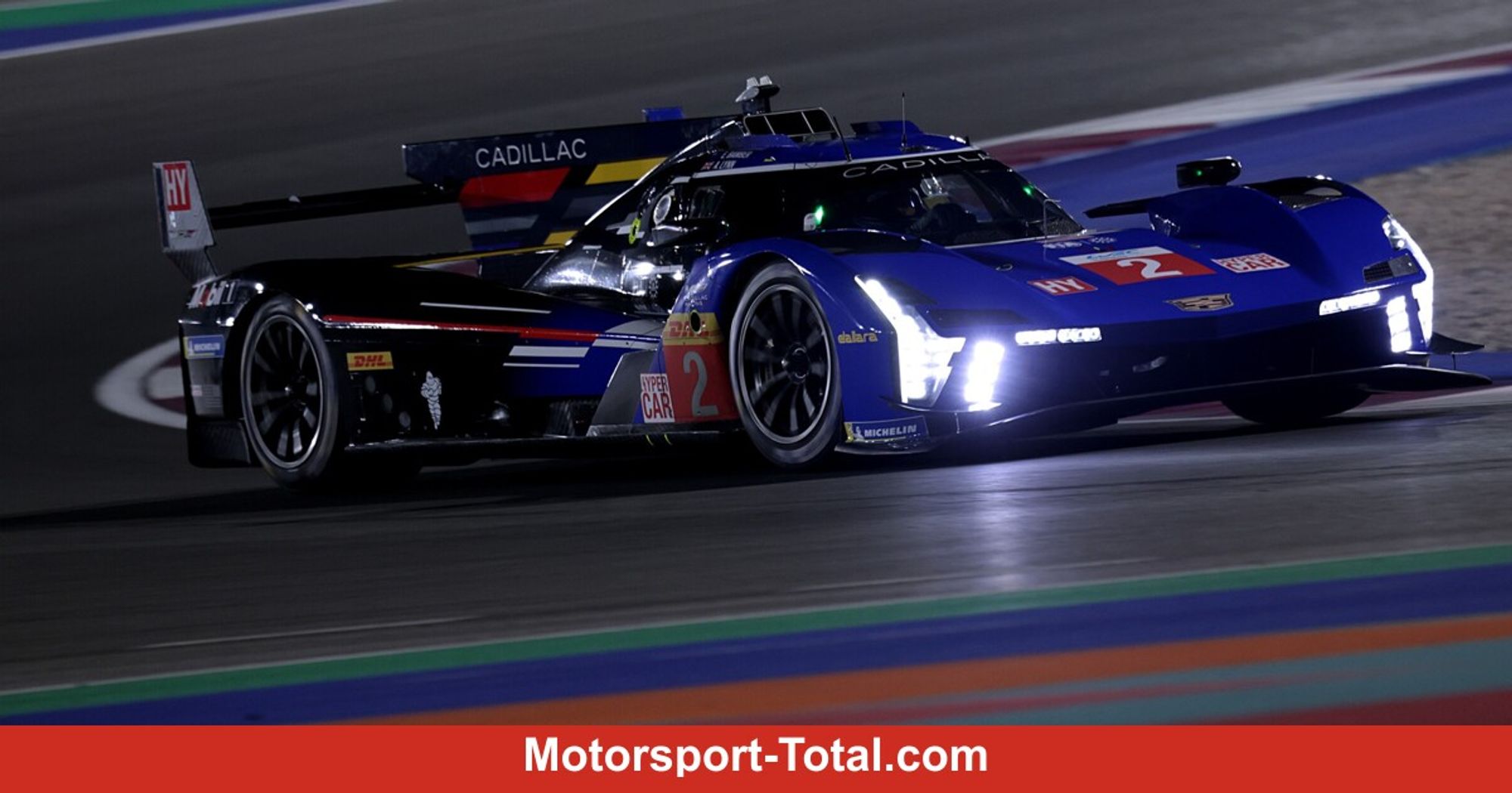 Der Cadillac #2 verliert seinen vierten Platz vom WEC-Auftakt in Katar