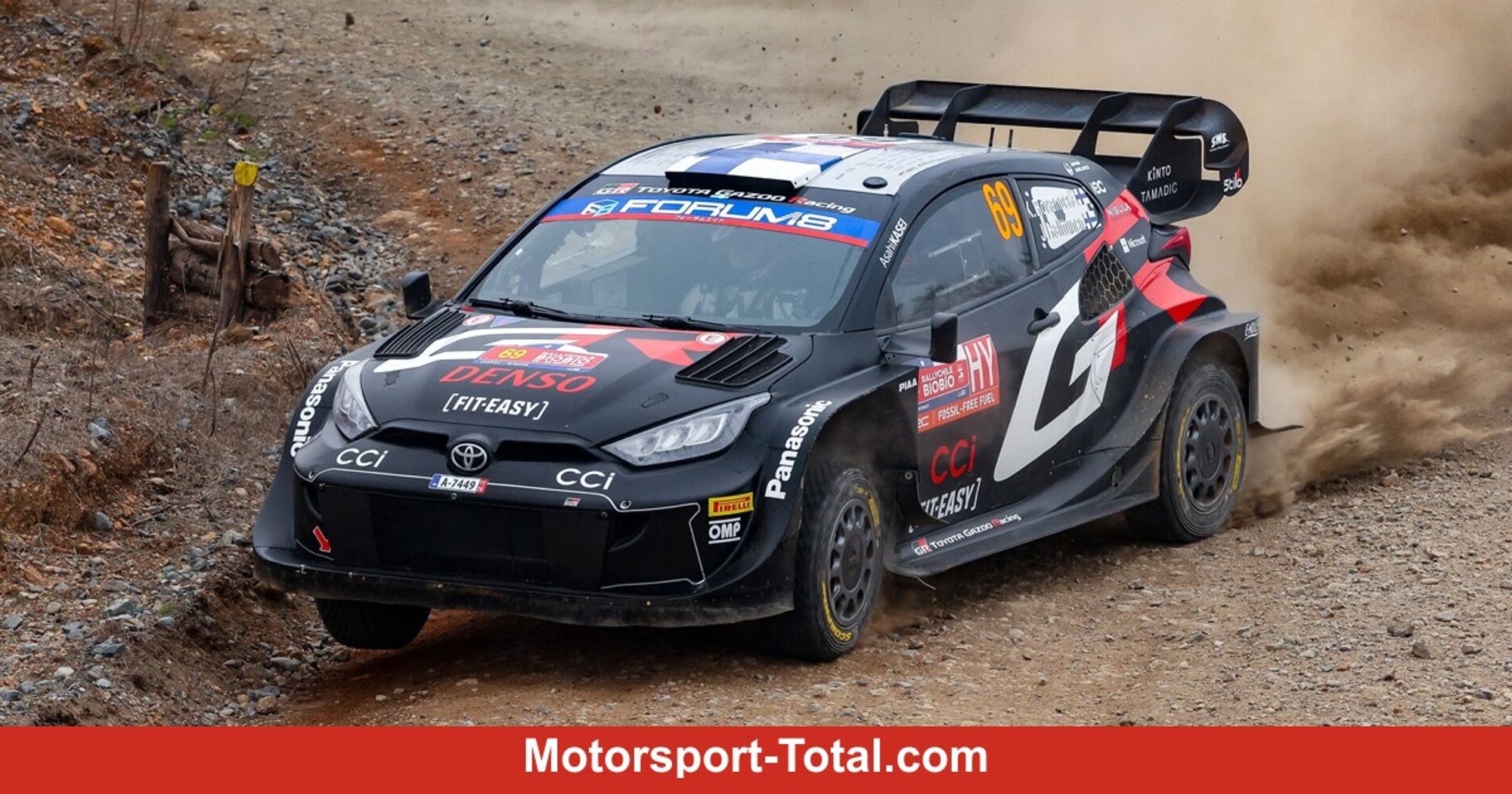 Kalle Rovanperä bei der Rallye Chile 2024