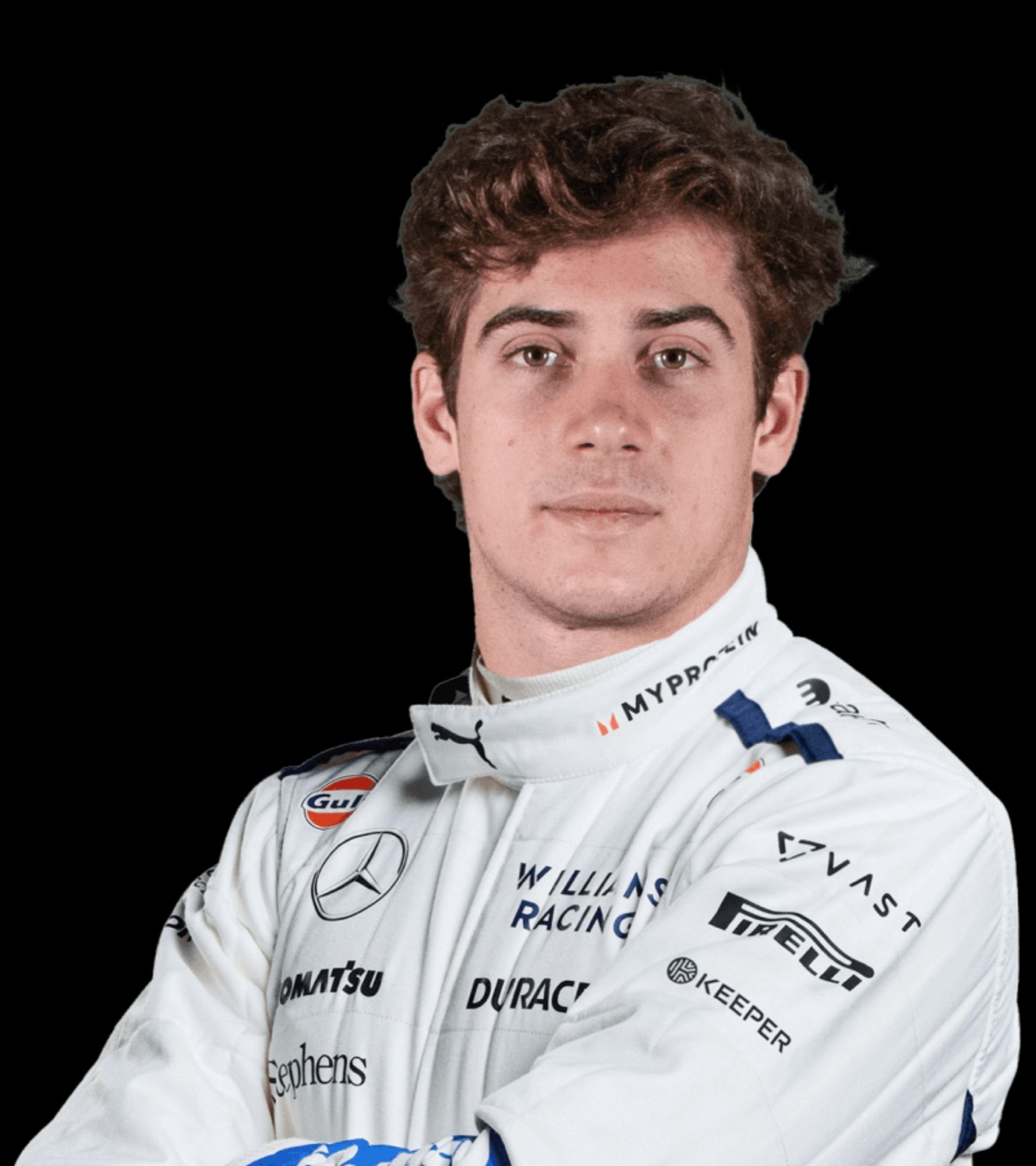 Franco Colapinto, F1 driver for Williams Racing