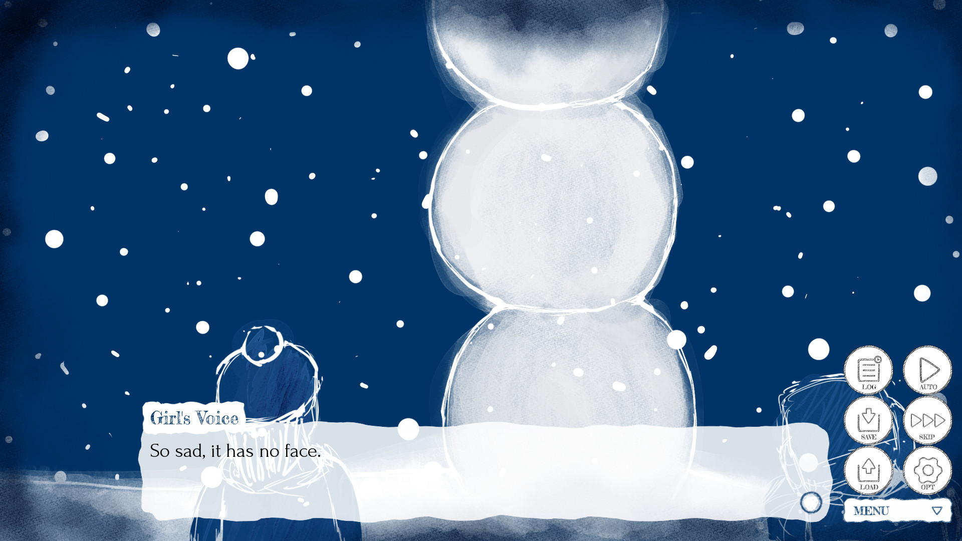 Screenshot from The Snowperson