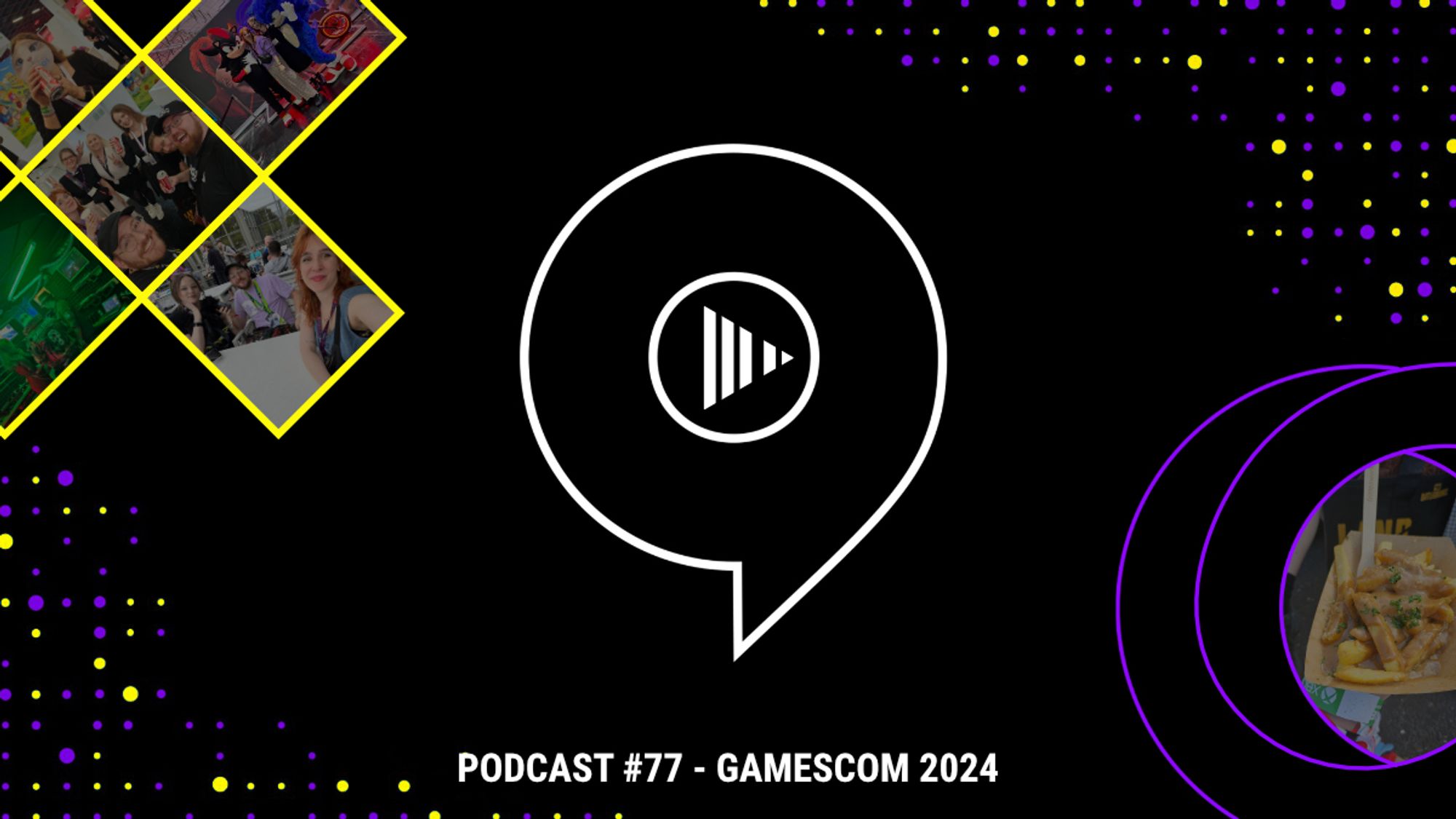 Cover-Artwork zur 77. Folge des ThreeTwoPlay Podcast zur gamescom 2024