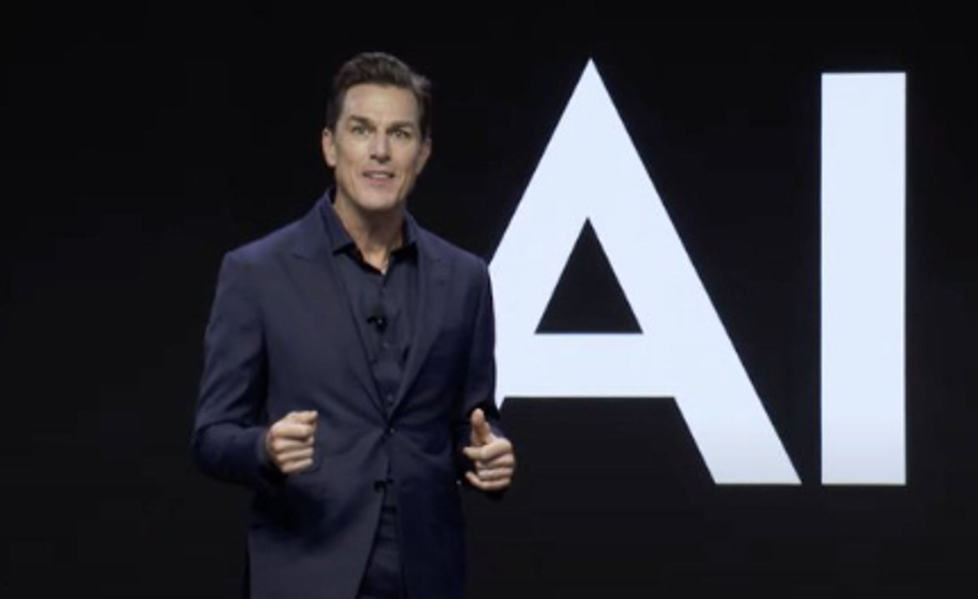 Andrew Wilson, EA CEO, getting excited about generative AI.