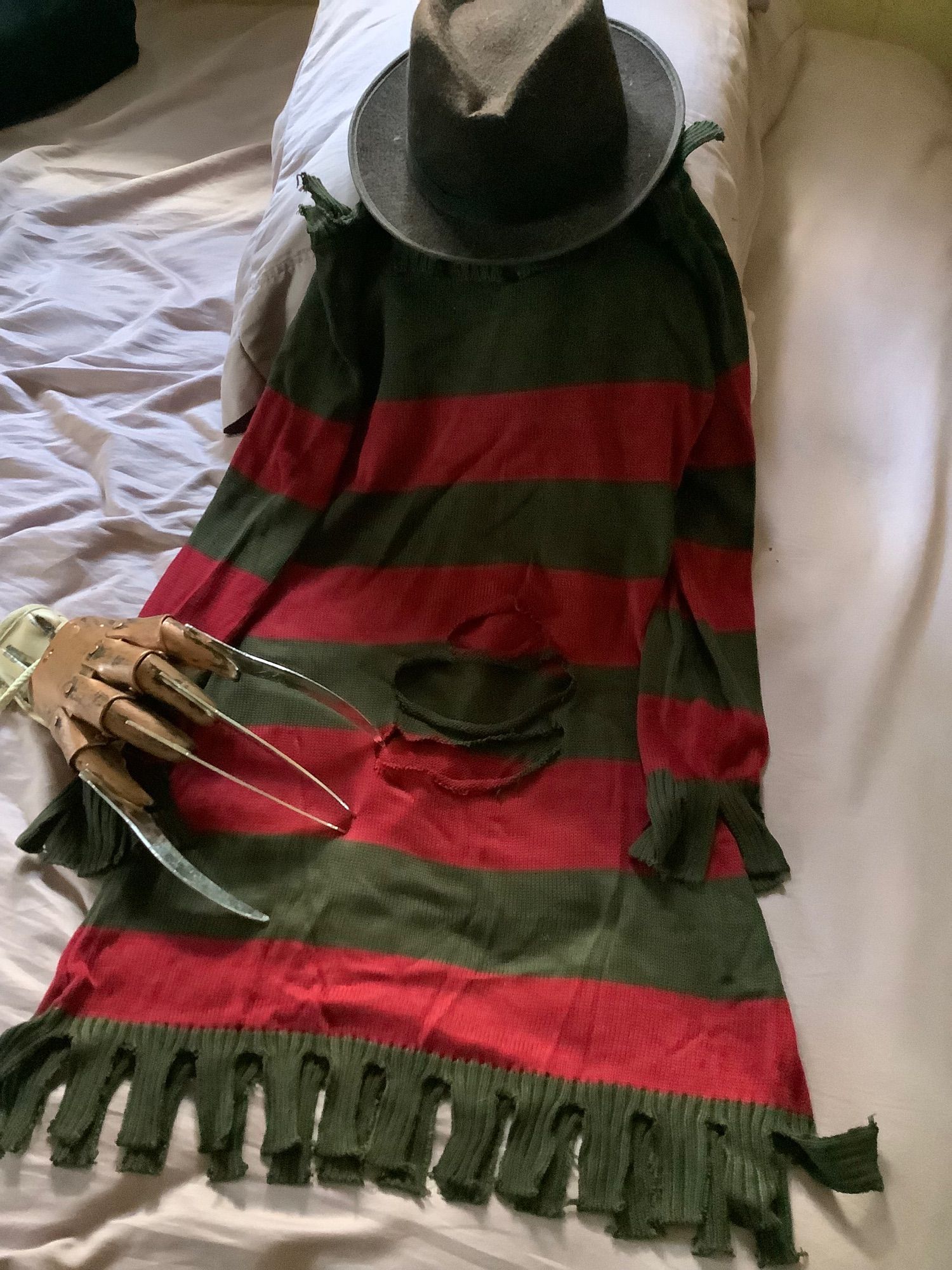 Nightmare on elm street dress for my costume 👻