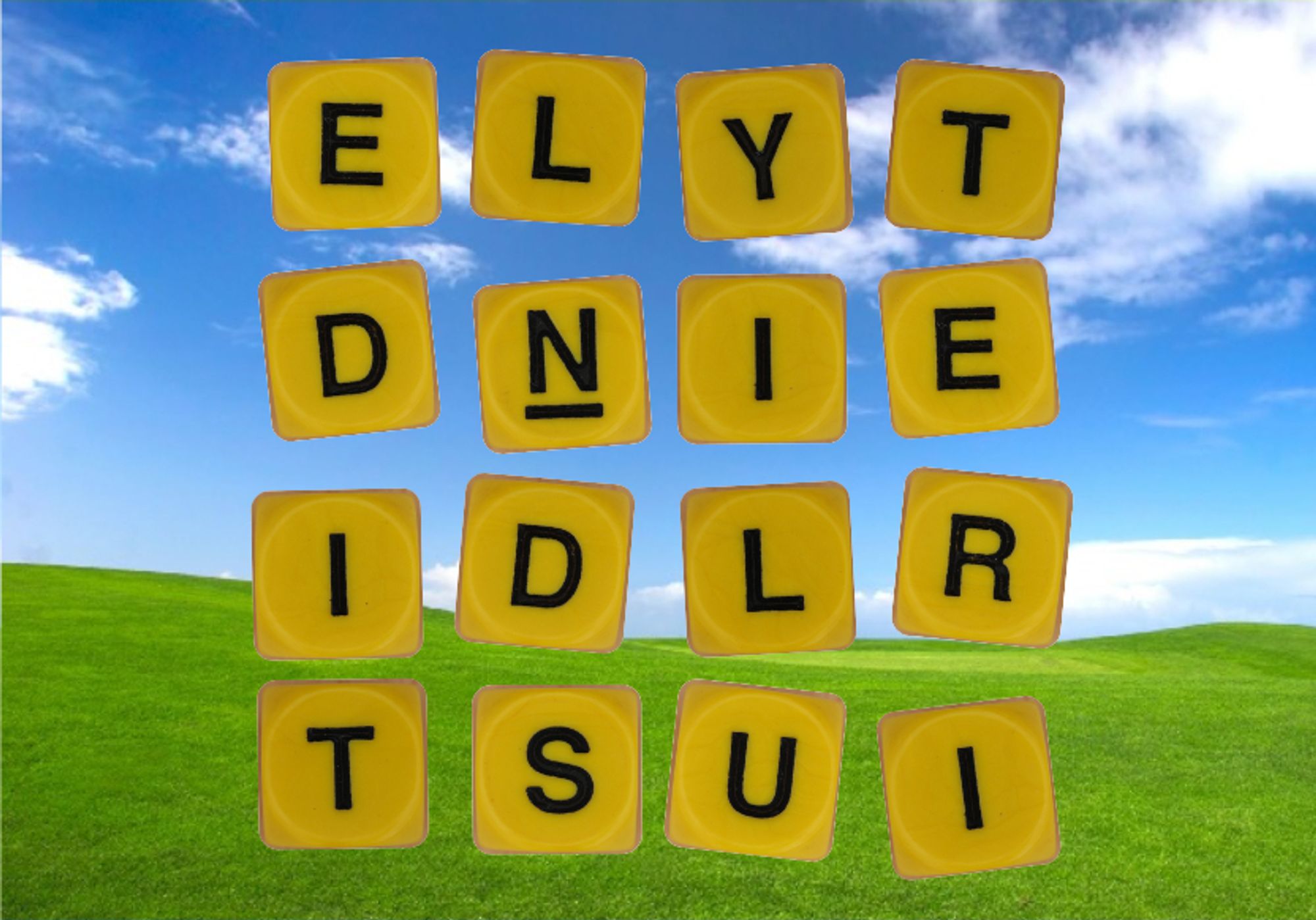 The 16-letter grid to play the 92th weekly game of TheBOG: ELYT / DNIE / IDLR / TSUI