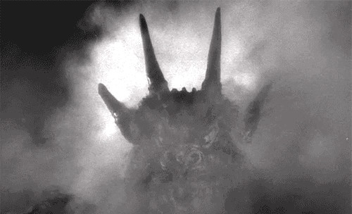 Night Of The Demon demon emerging from the mist…