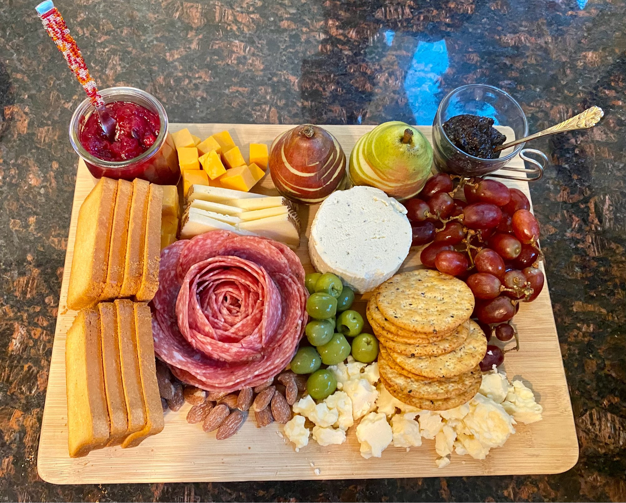 Thanksgiving charcuterie.