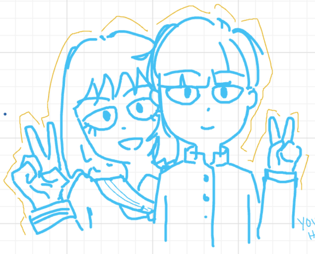 Tome and Shigeo taking a photo :D