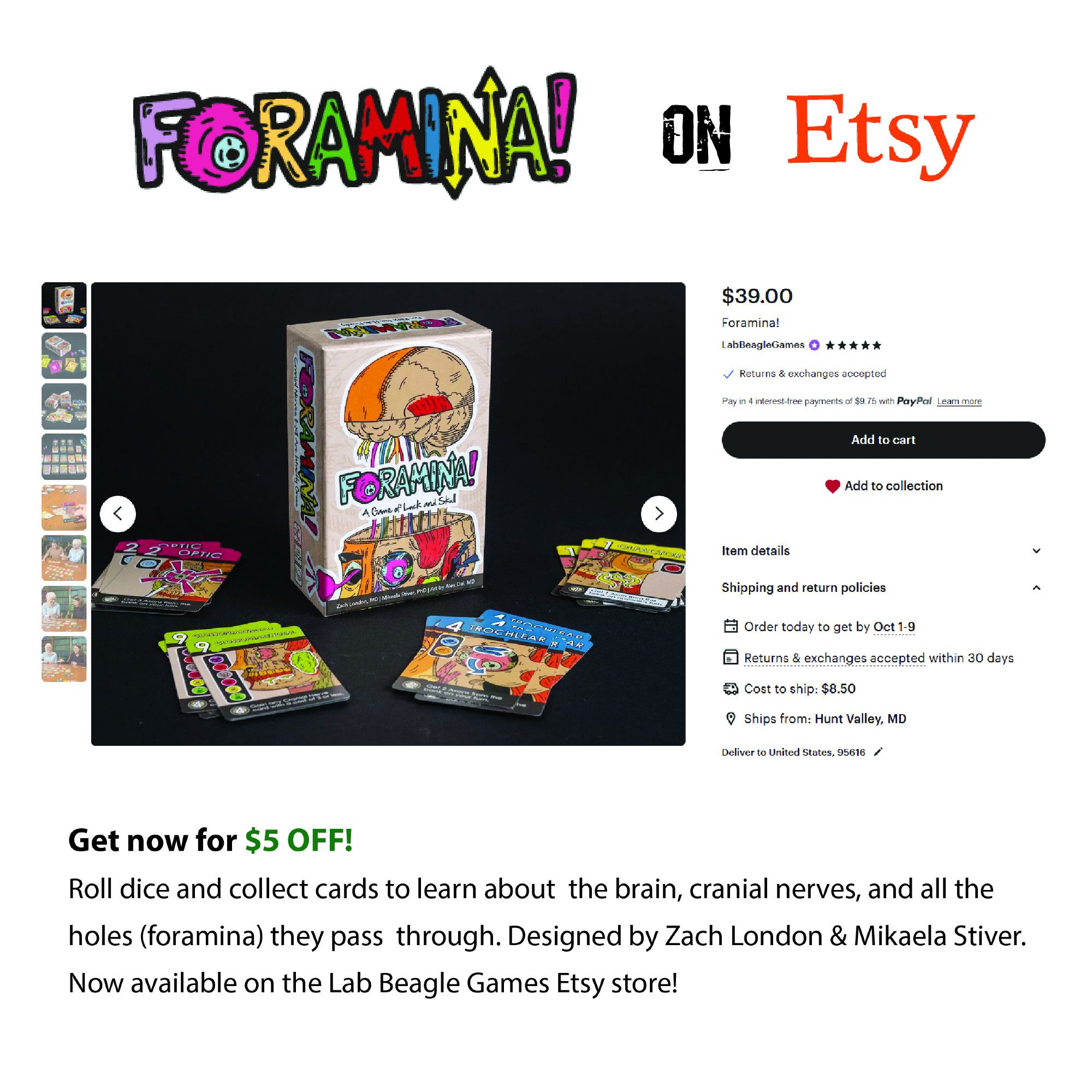 https://labbeaglegames.etsy.com/listing/1754659785 link for Foramina