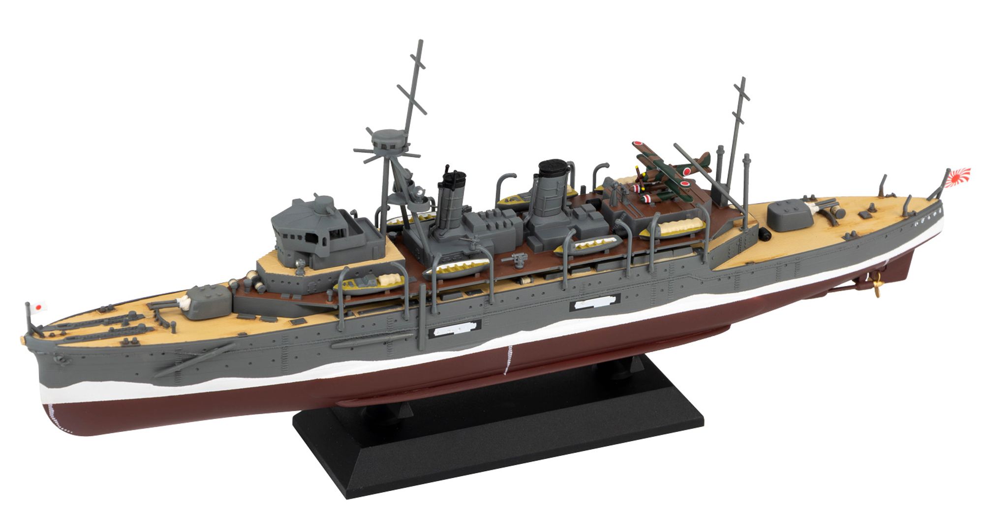 W263「1/700 日本海軍 潜水母艦 長鯨 1942/1944」(プラモデル)の組立塗装例