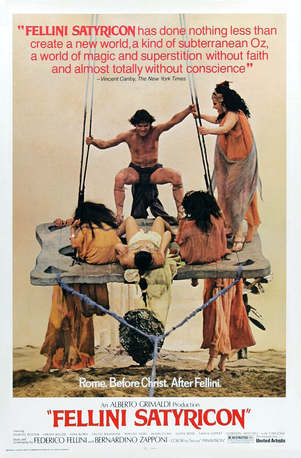 Fellini's Satyricon (1969, dir Federico Fellini)