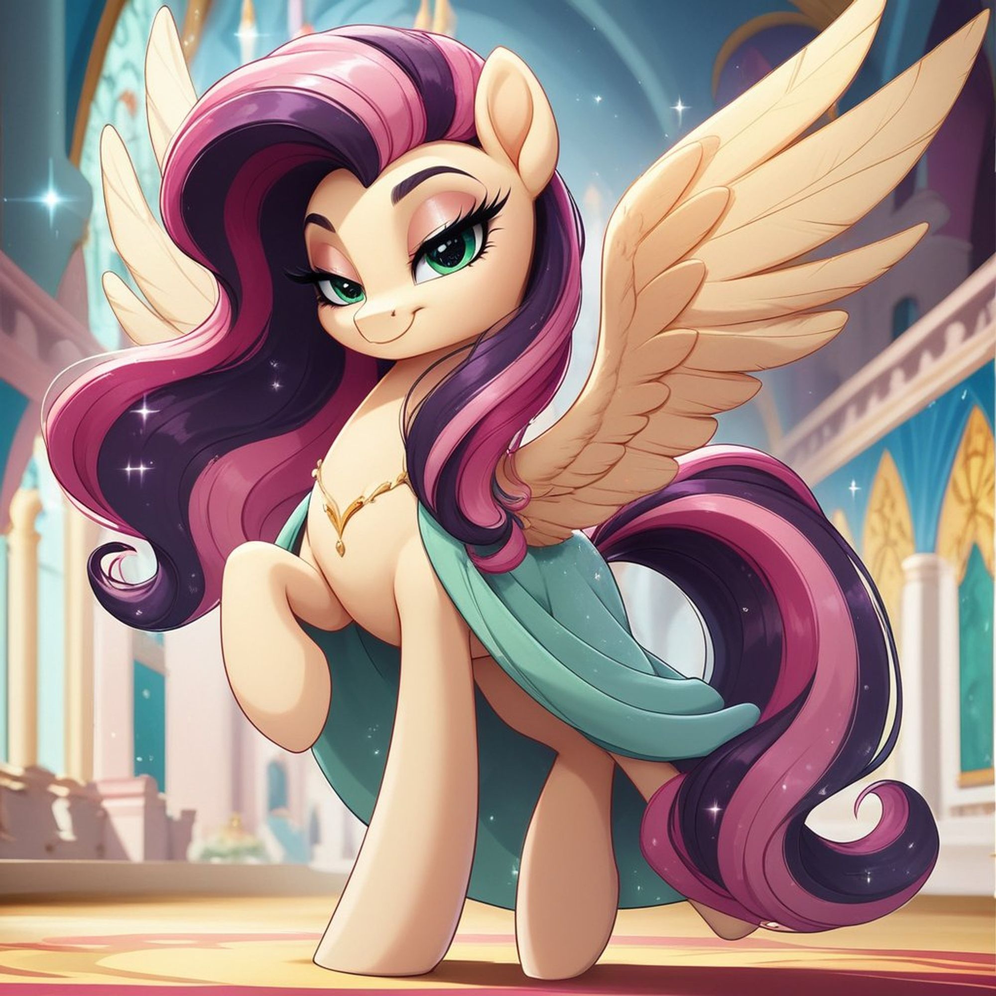 Heartstringer in her element, which is Canterlot high society air.