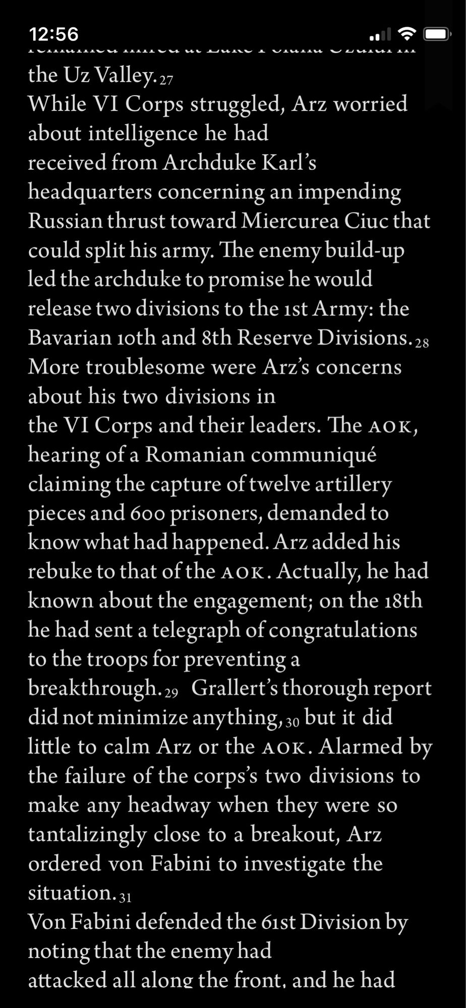 Badly formatted excerpt from “prelude to blitzkrieg”