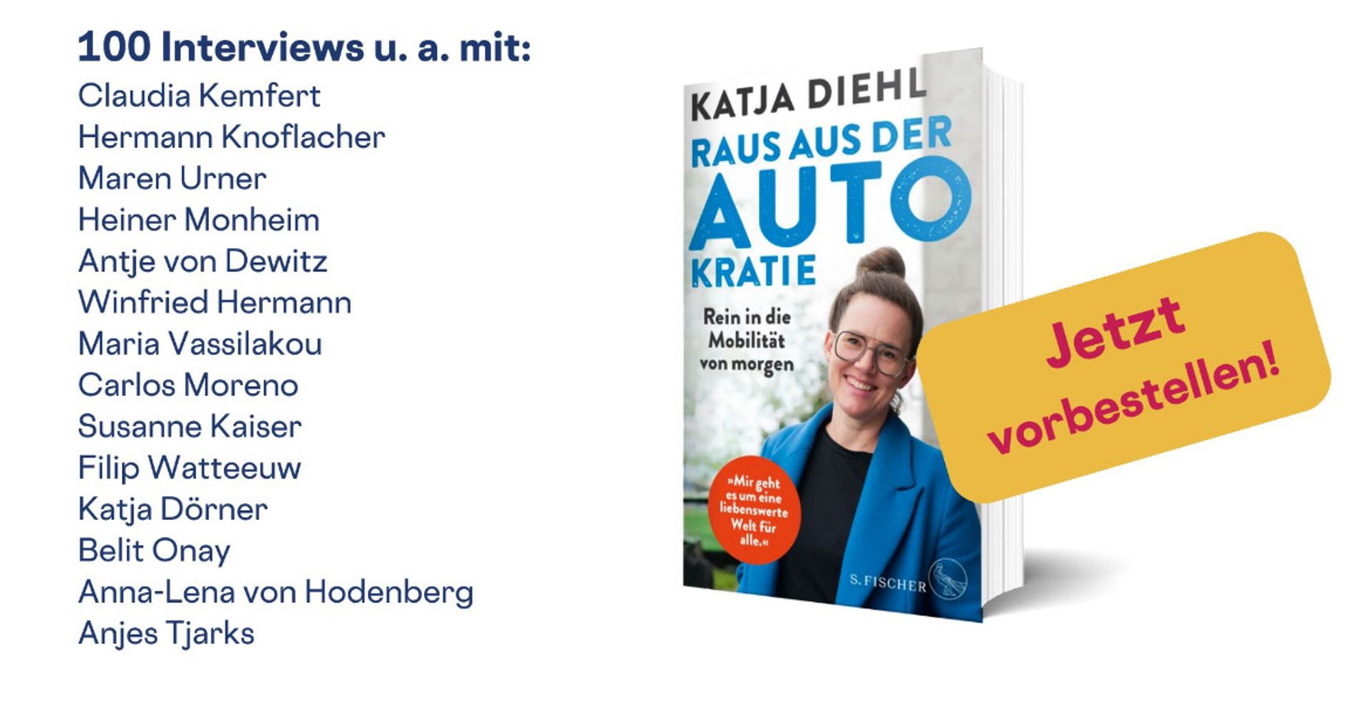 Das neue Buch von Katja Diehl heißt Raus aus der Autokratie