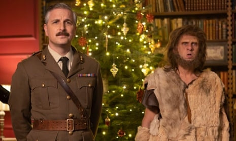 The Captain and Robin from the BBC series Ghosts