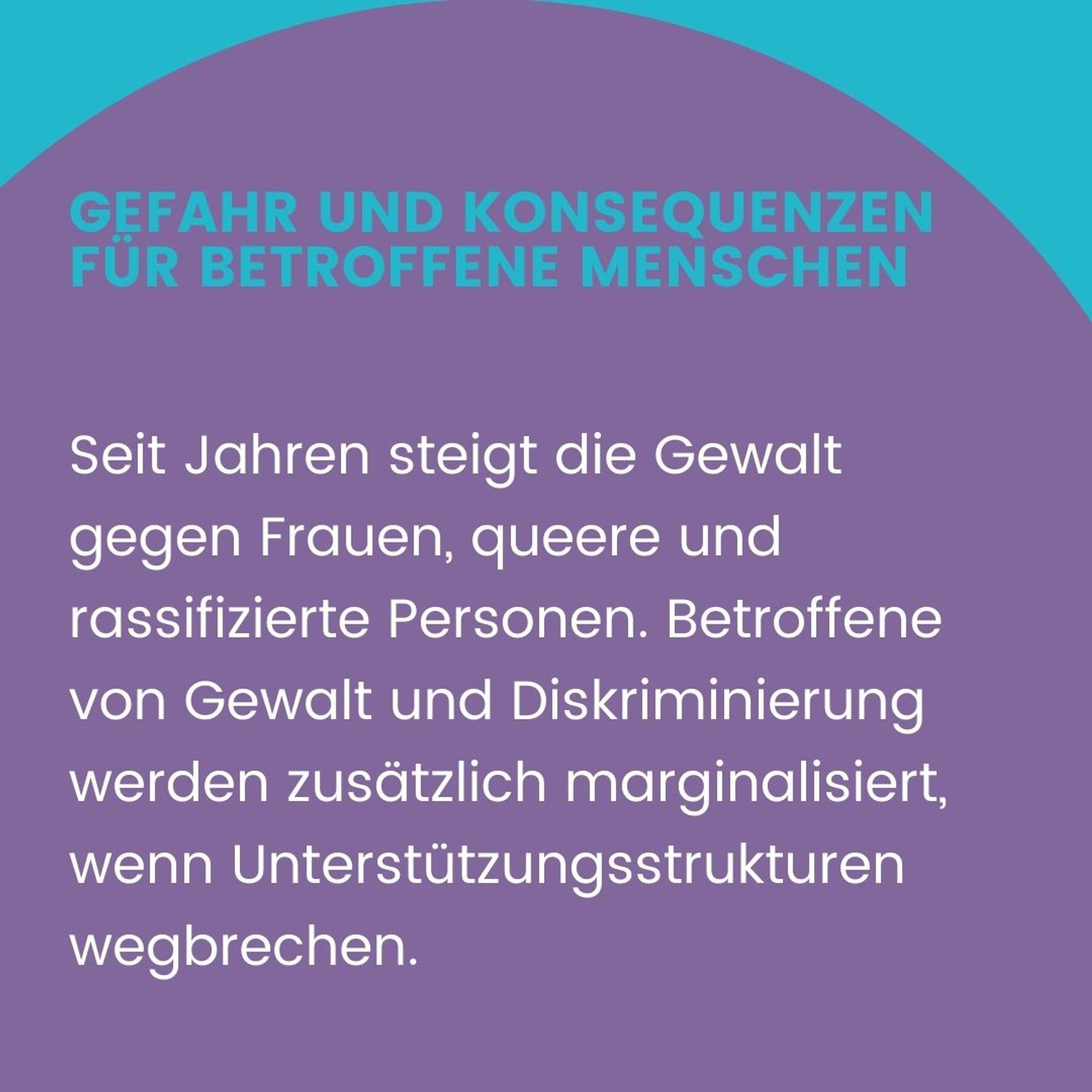 : Beschriftung: Katharina Göpner, Geschäftsführerin des bff, Geboren und aufgewachsen in Sachsen; In Video gesprochener Text: Initiativen und Beratungsstellen vor allem in den östlichen Bundesländern brauchen unsere Unterstützung. Denn ohne eine starke Zivilgesellschaft, die sich rechten und antifeministischen Kräften entgegenstellt, sind wir verloren. Deswegen muss die Arbeit von solchen Initiativen und Beratungsstellen, die sich für eine gleichberechtigte, inklusive und solidarische Gesellschaft einsetzen, finanziell auf sichere Füße gestellt werden. Das ist gemeinsame Aufgabe von Bund, Länder und Kommunen. Wir hören immer mehr von Beratungsstellen und anderen kleinen Vereinen, dass sie Angst haben, sich öffentlich gegen rechts zu äußern: um z.B. ihre Gemeinnützigkeit nicht zu gefährden. Weil rechte Parteien und Akteure genau das als Strategie einsetzen. Wir hören immer mehr von Betroffenen von Gewalt und Diskriminierung, aber auch von Vereinen, dass sie zum Schweigen gebracht werden