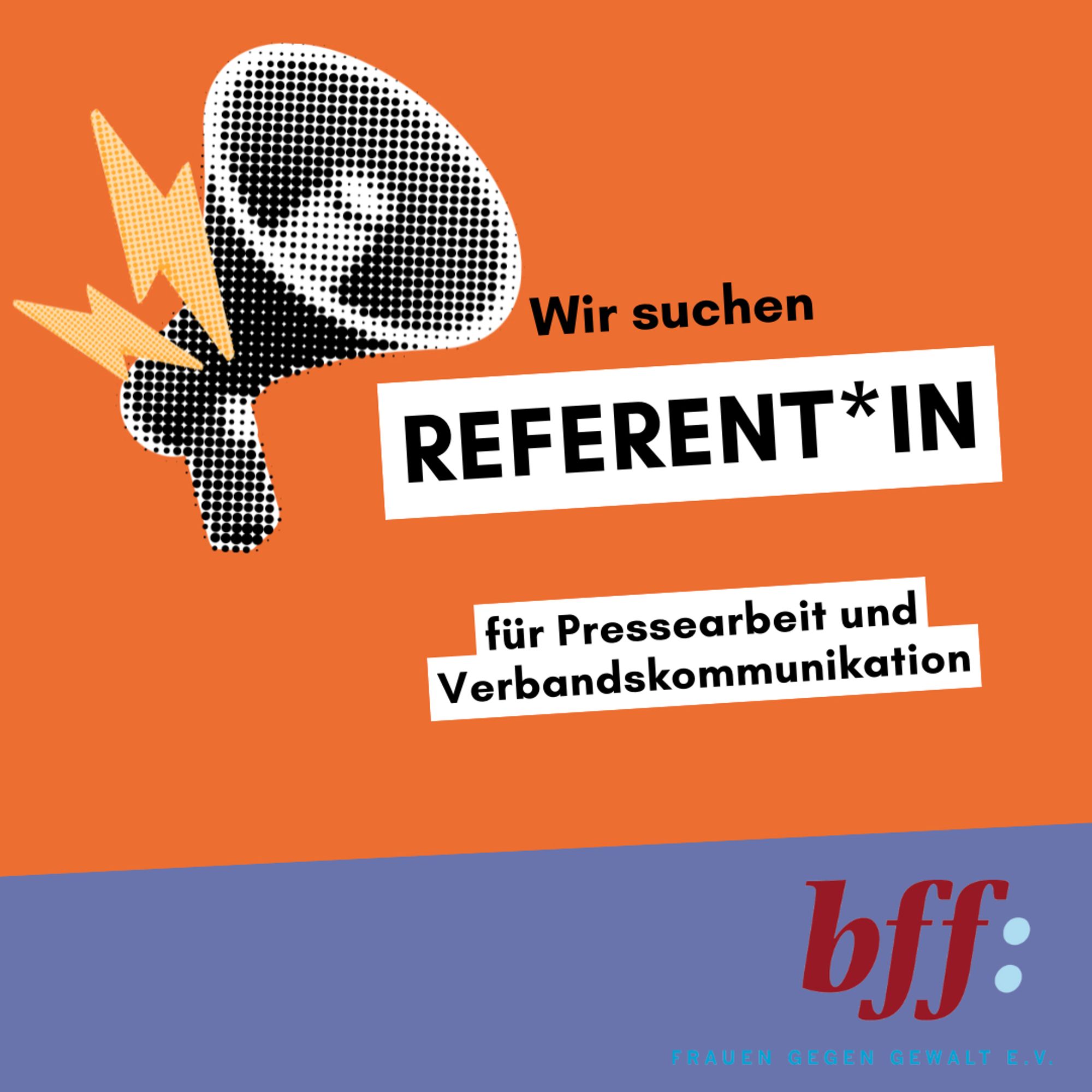 wir suchen referent*in für pressearbeit und verbandskommunikation