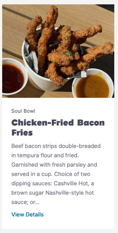 Chicken Fried Bacon Fries