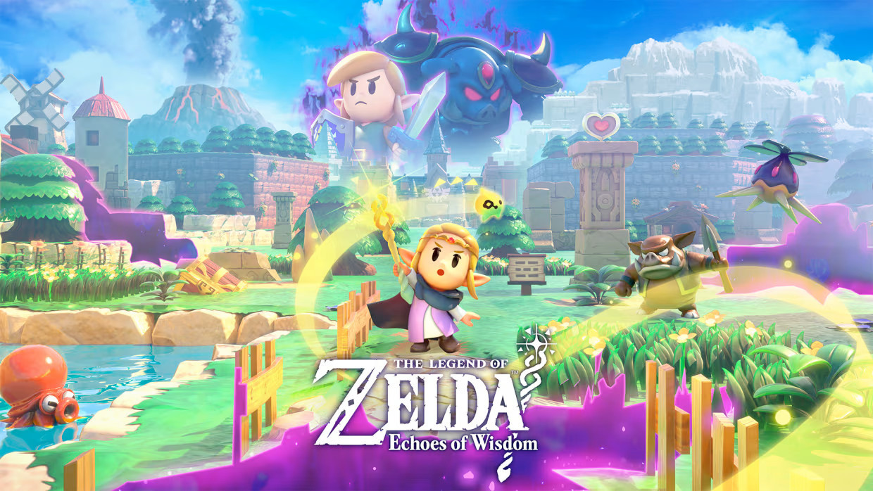 Key visual for The Legend of Zelda: Echoes of Wisdom