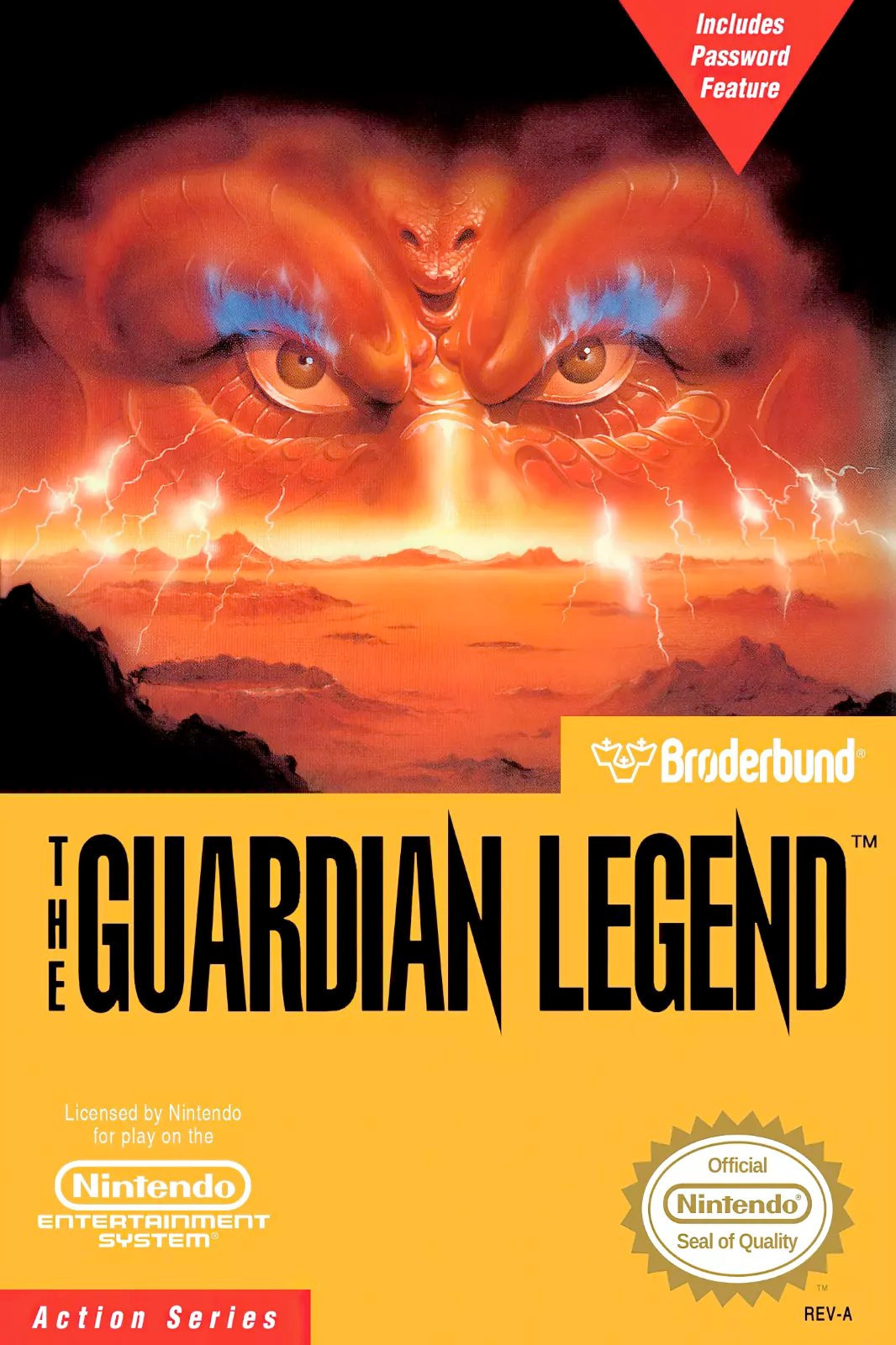 The Guardian Legend box art