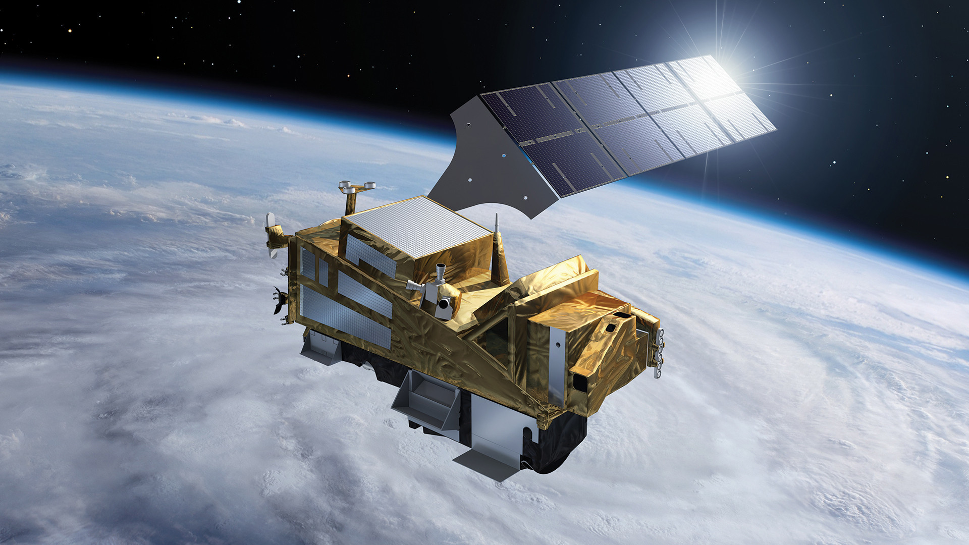 Langfristiges Engagement für globale Wetterbeobachtung. 
METimage spielt eine zentrale Rolle auf den Satelliten Metop-SG (Second Generation), wovon der erste 2025 starten soll. Diese Satelliten sollen neue und bessere globale Wetter- und Klimadaten liefern. Hierzu werden die Metop-SG-Satelliten die Erde auf einer polaren Umlaufbahn umkreisen. Diese Informationen sollen die Wettervorhersagen in Europa und weltweit bis zu zehn Tage im Voraus verbessern. Das Programms hat eine geplante Laufzeit von 24 Jahren und wird durch drei identische Satellitengenerationen abgedeckt werden. METimage ist der deutsche Beitrag zum Programm. Das Instrument wird für alle drei Satellitengenerationen hergestellt und verbaut werden. (Bild: ESA/P. Carril)